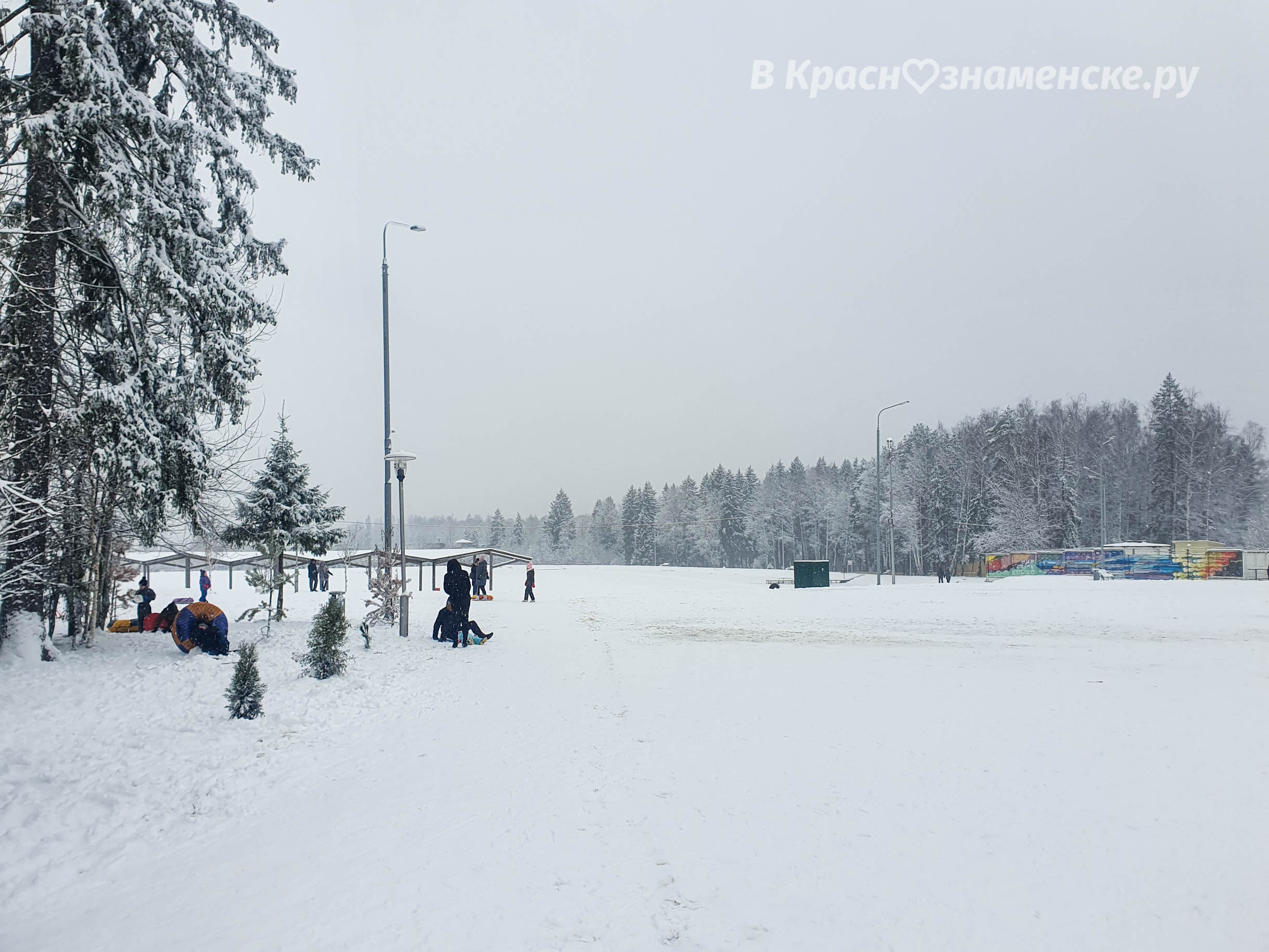 Сезон лепки снеговиков и катания с горки открыт???????? — Краснознаменск