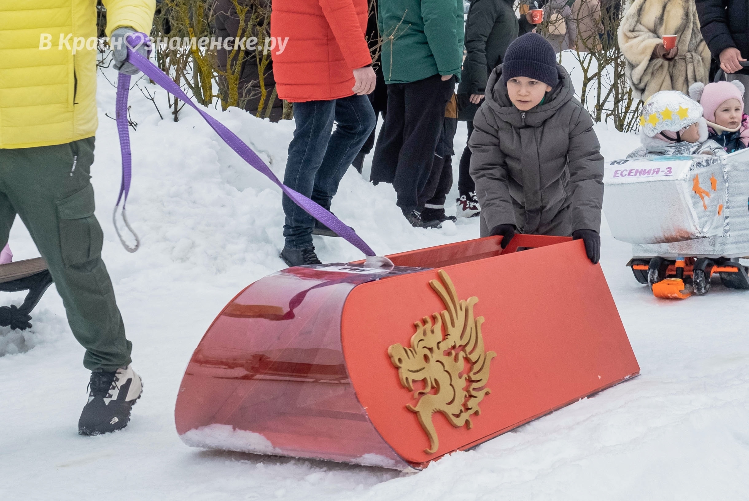 Спуск с горы "Звездные сани"  Больше фото здесь https://vk.c