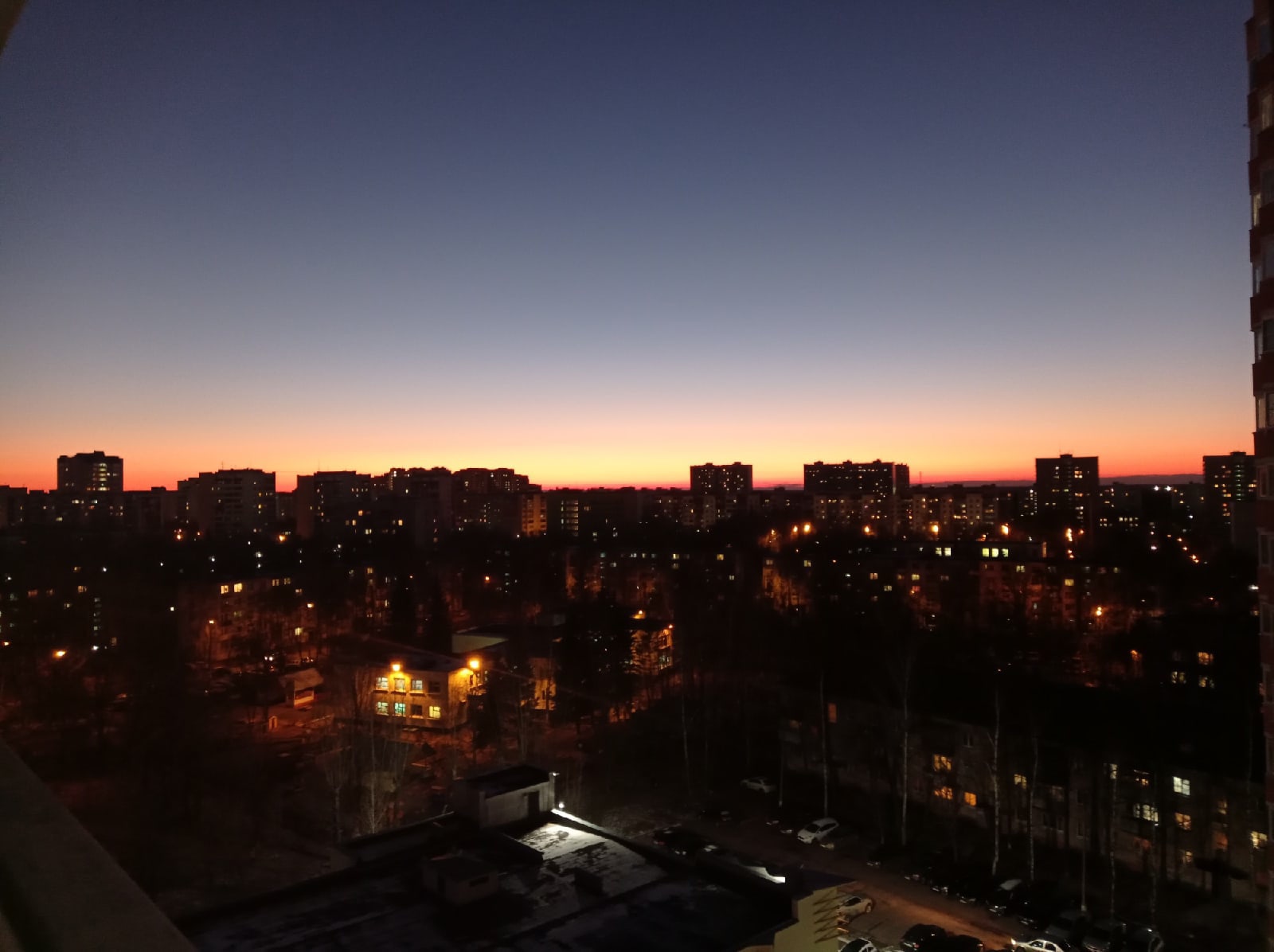 Закат... — Краснознаменск