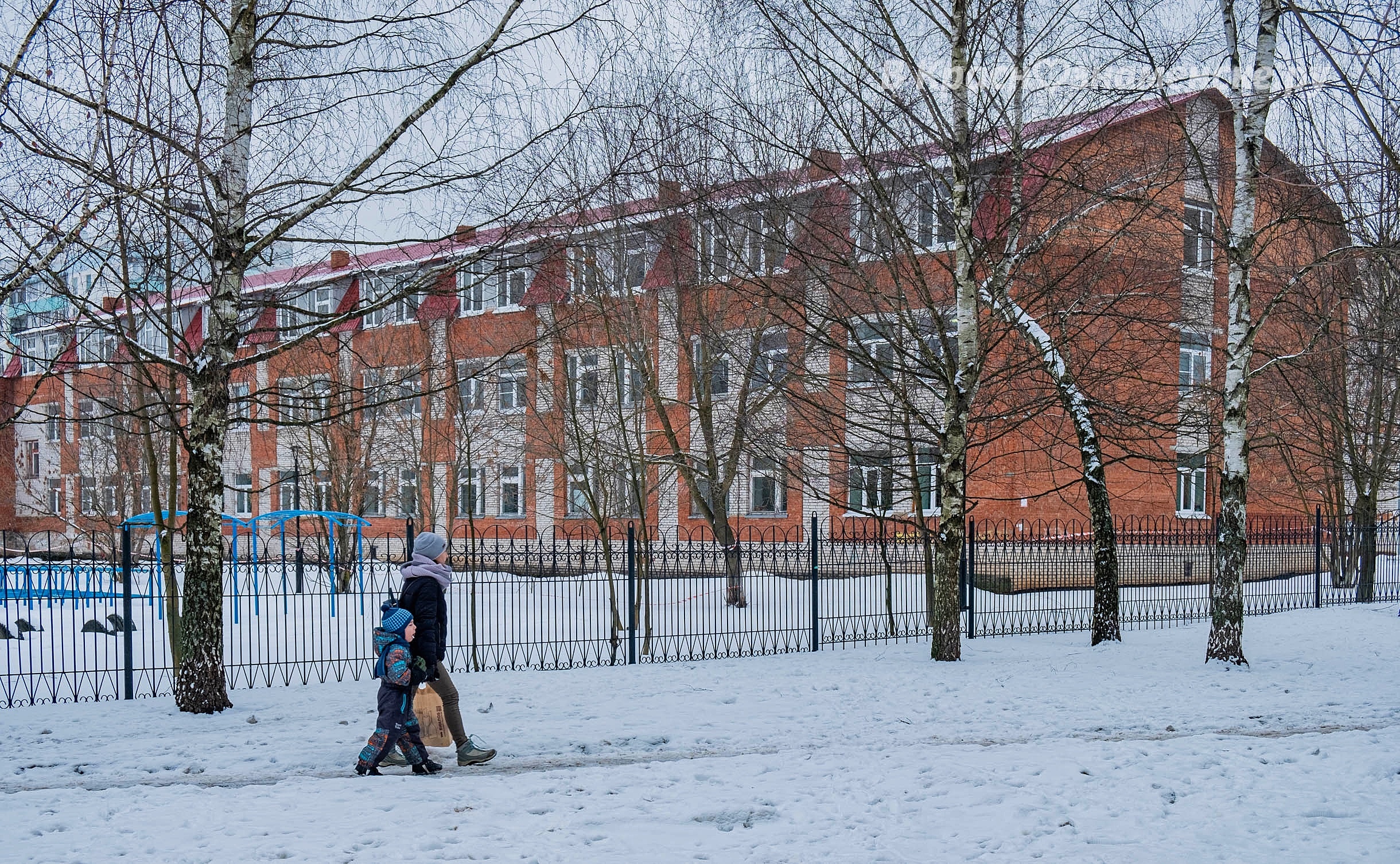 Прогулка по, хоть пока и бессолнечным, но очень атмосферным — Краснознаменск