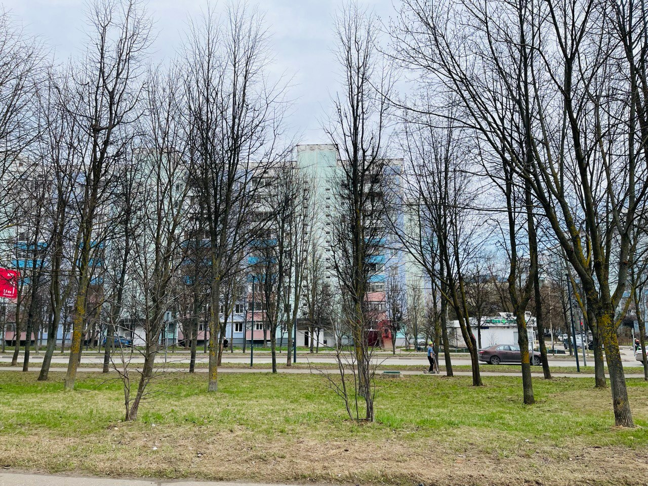 Постепенно город начинает зеленеть. Апрельская прогулка по г