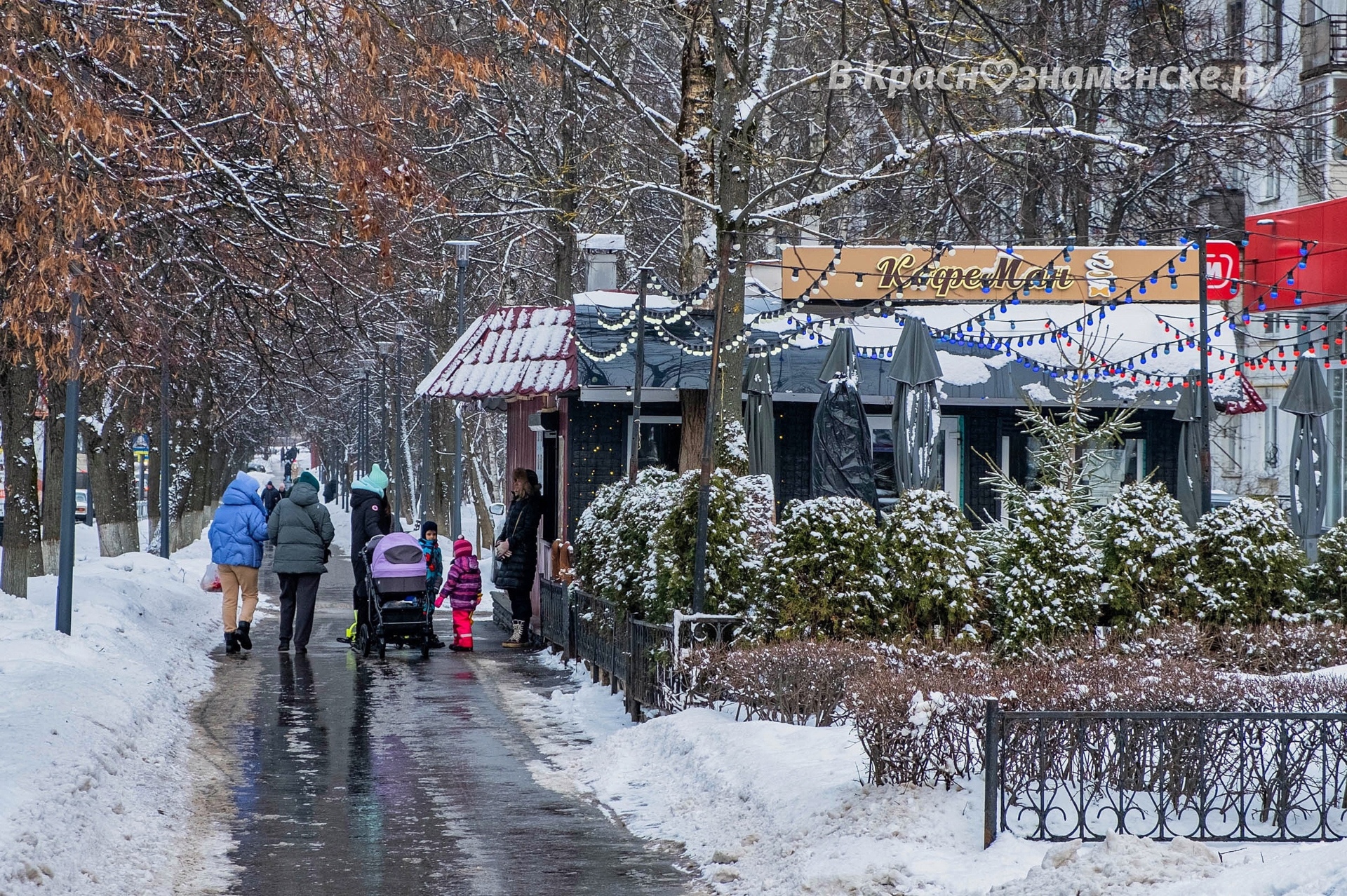 Небольшая прогулка по зимним улицам Краснознаменска ❄️