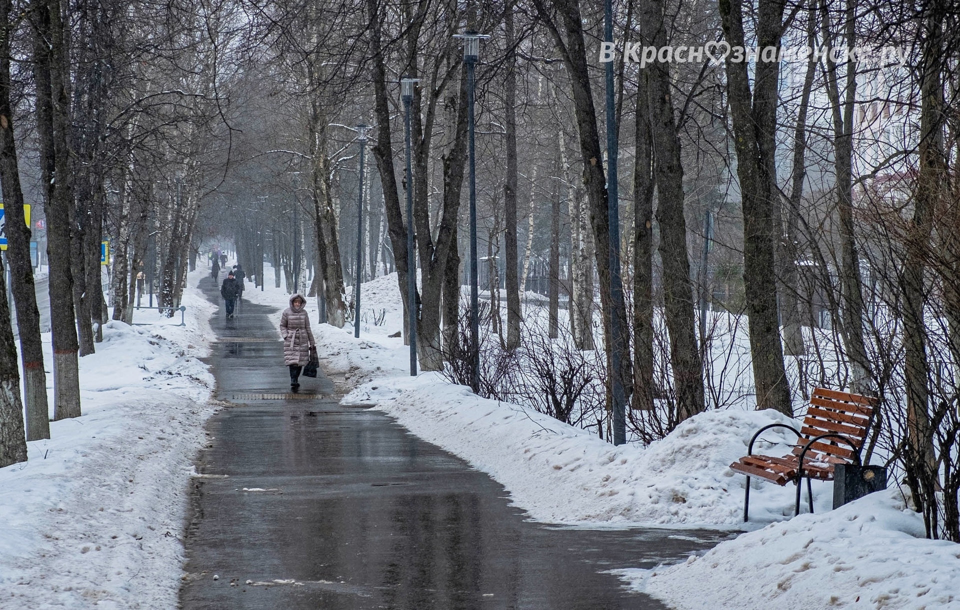 Небольшая прогулка по зимнему Краснознаменску