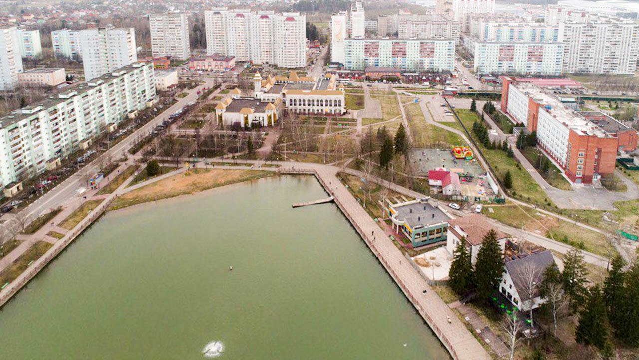 Пролетая над Краснознаменском