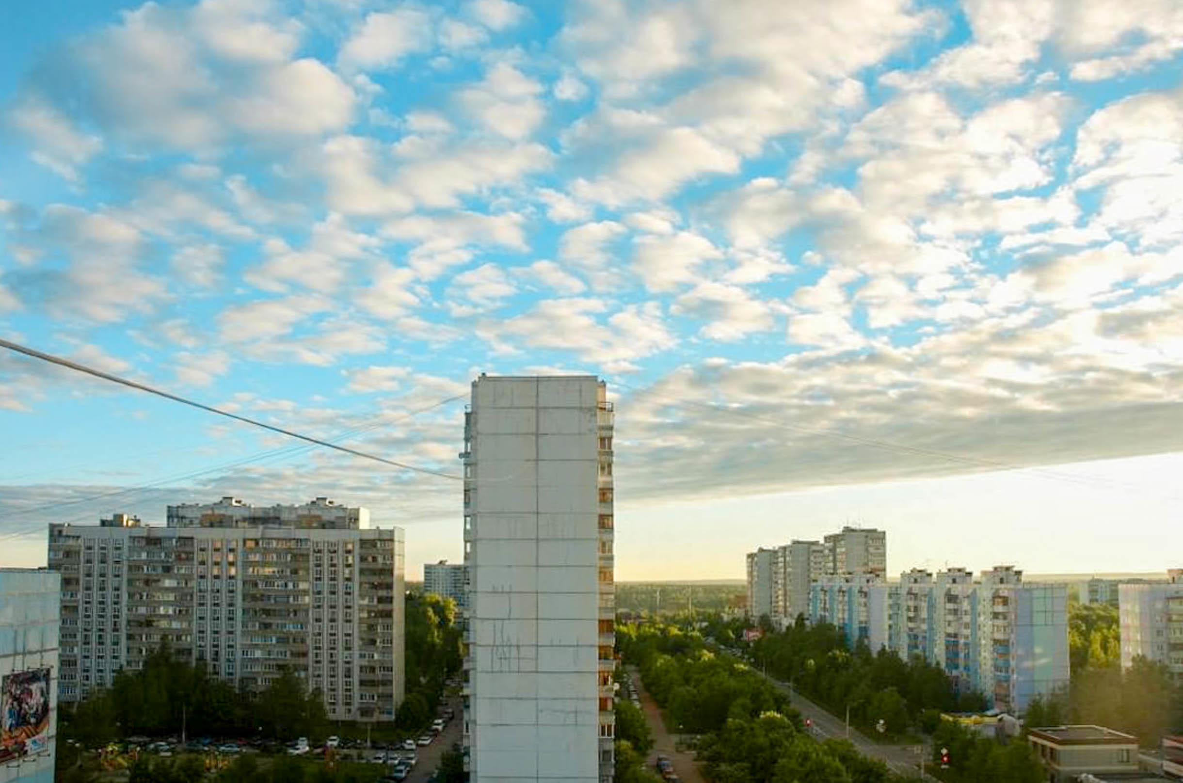 Доброе утро, Краснознаменск! Утром +17°...+26°, Ясно, Давлен