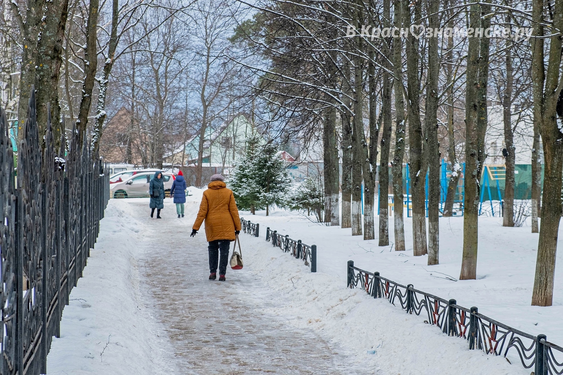 Небольшая прогулка по зимним улицам Краснознаменска ❄️