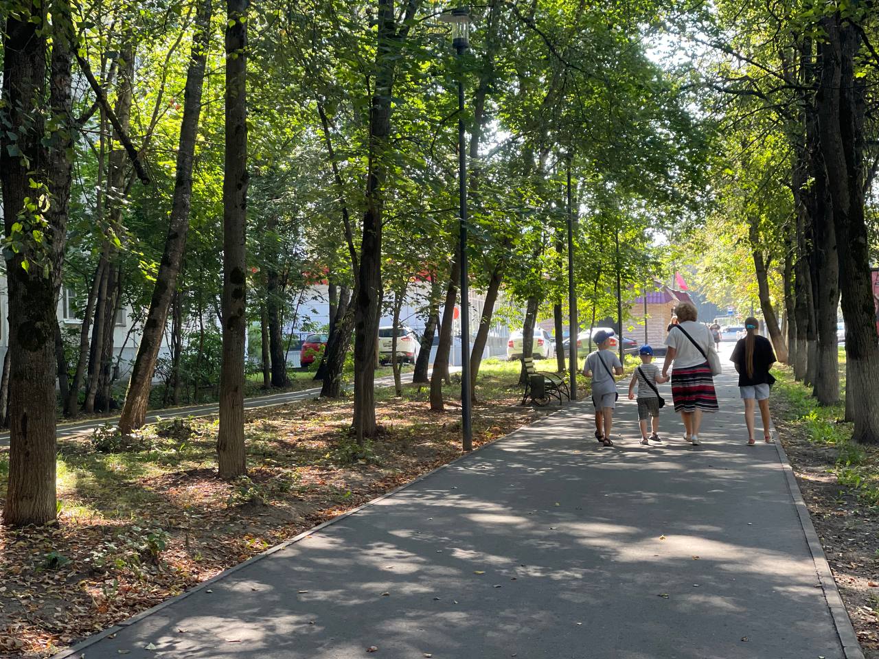 Прогулка по городу. — Краснознаменск