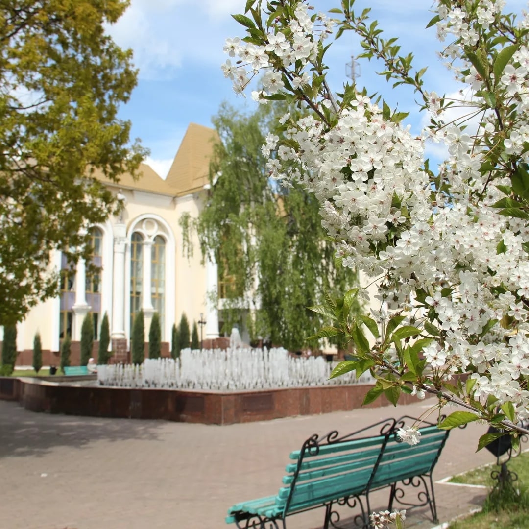 Весна в Краснознаменске.
