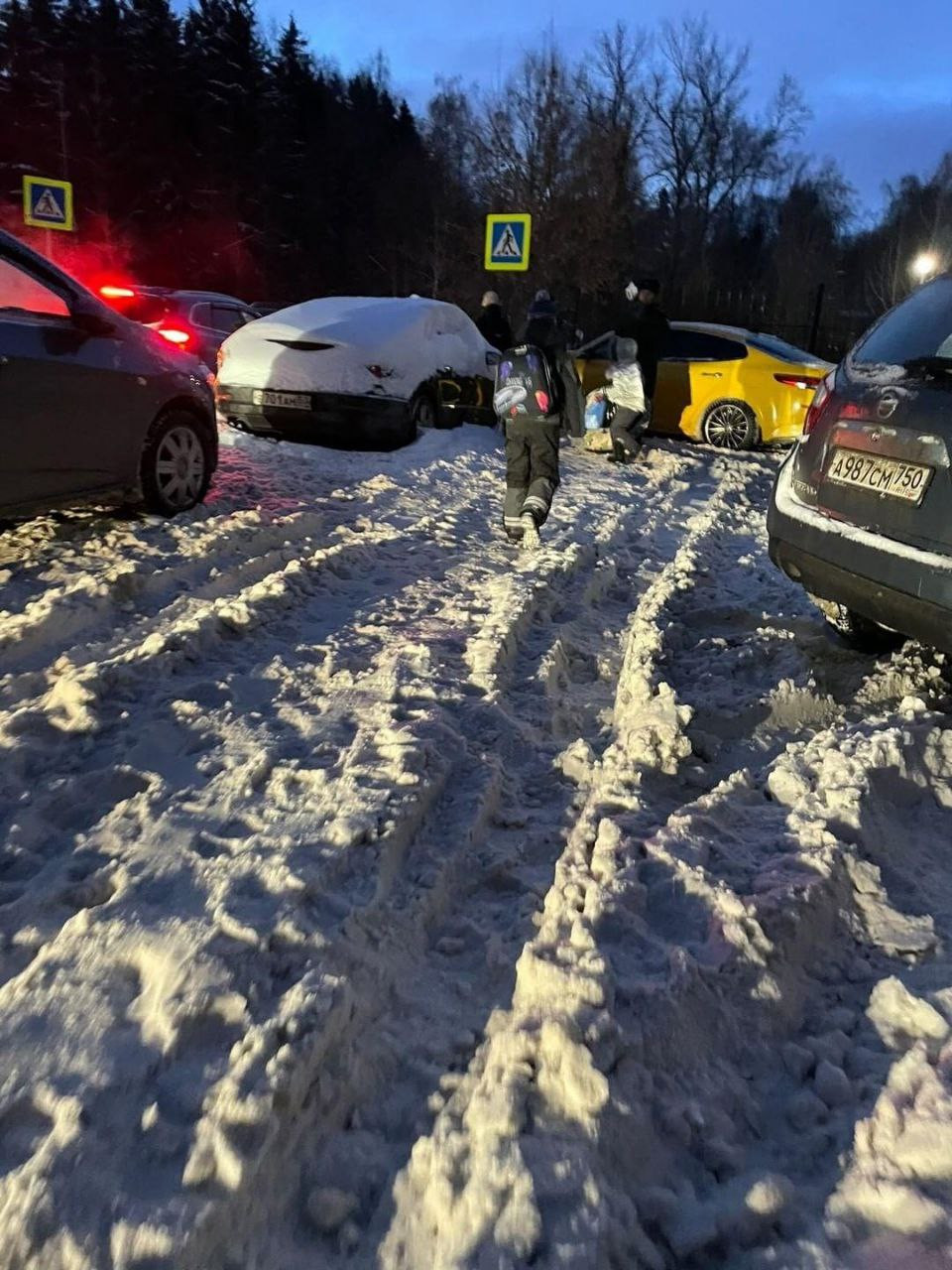 Дорога в 4ю школу, со стороны Шлыкова/Гагарина просто в ужас