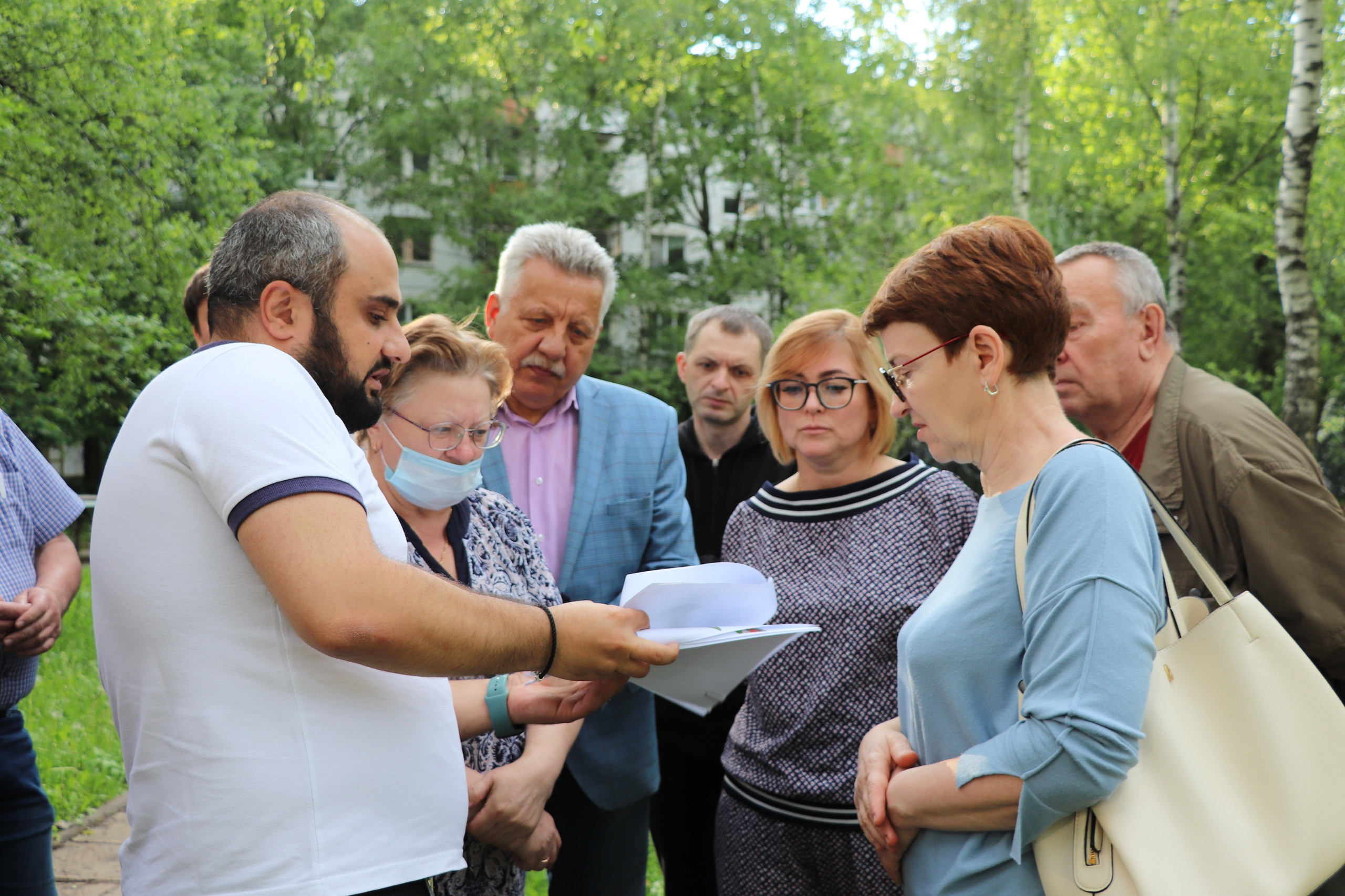 Вчера Глава города вместе с представителями администрации и — Краснознаменск
