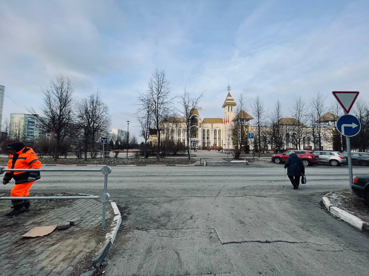 Дорога к культуре не замерзает ) — Краснознаменск