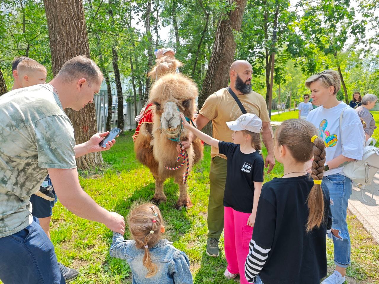 В праздничный день у посетителей парка «Беличий» есть возмож