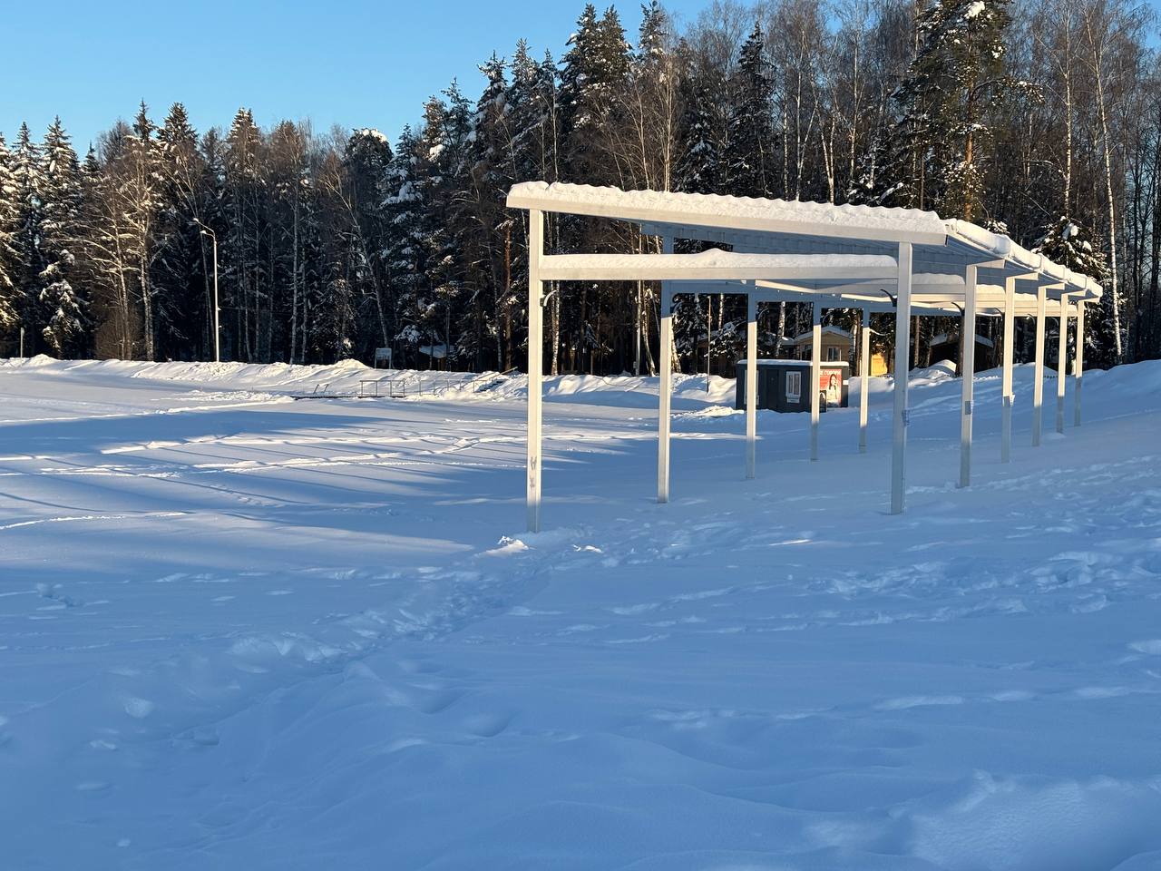 Морозное утро в Городском парке  © Парки Краснознаменска ???? t