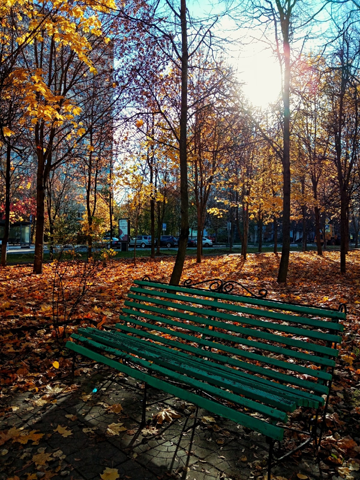 Утро в Краснознаменске.