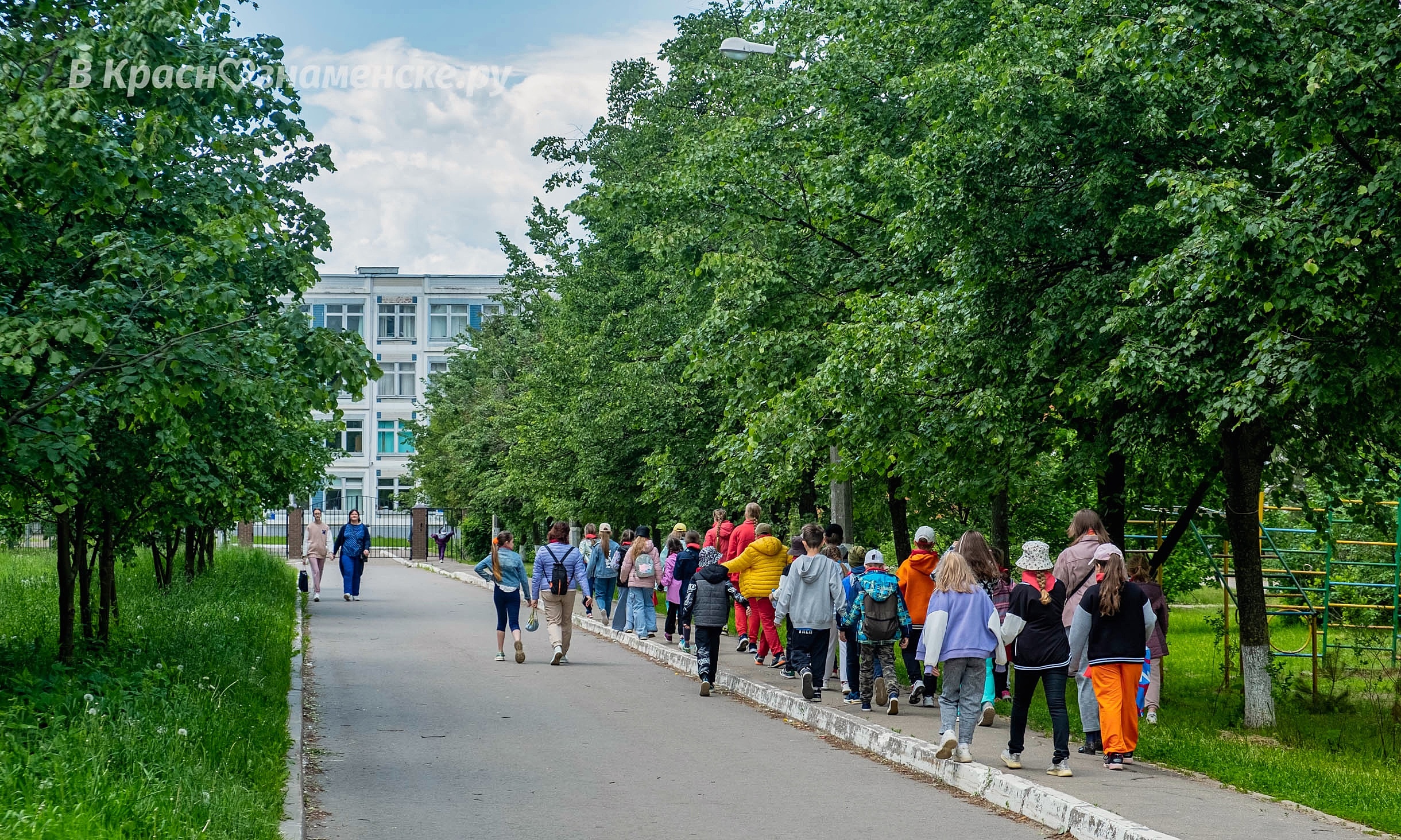 Прогулка по улицам Краснознаменска