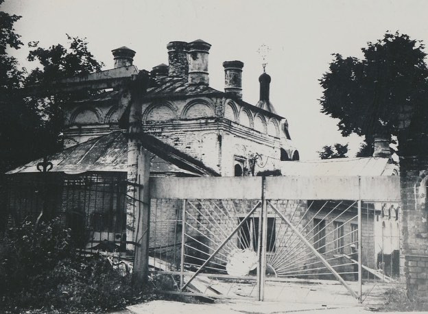 Исторические фотографии Никольского храма с. Сидоровское  Пе