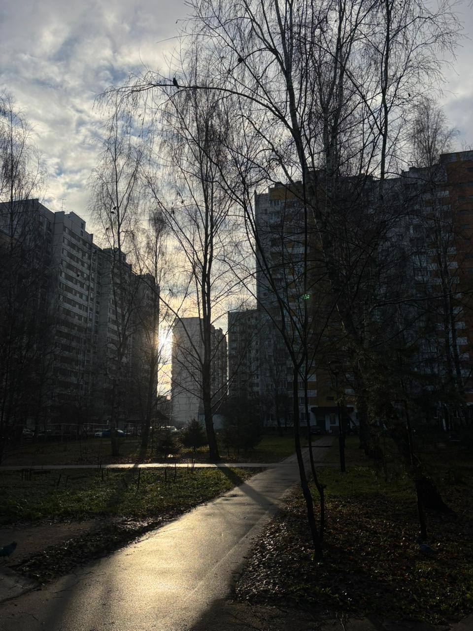 Небо над городом  © в Краснознаменске.ру Мы в telegram: t.me