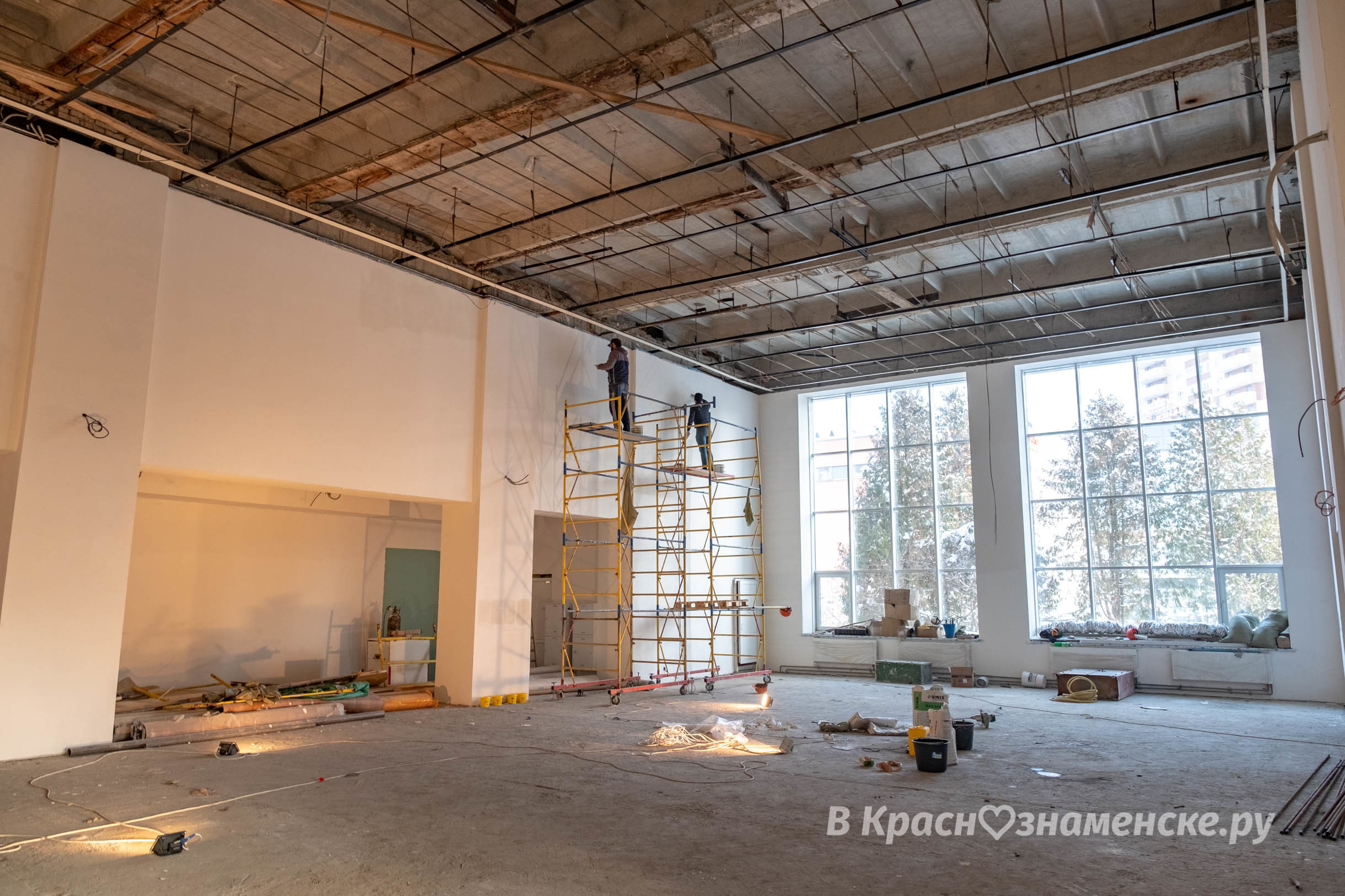 Реконструкция Дома офицеров — свежие фото Смотреть все фотог