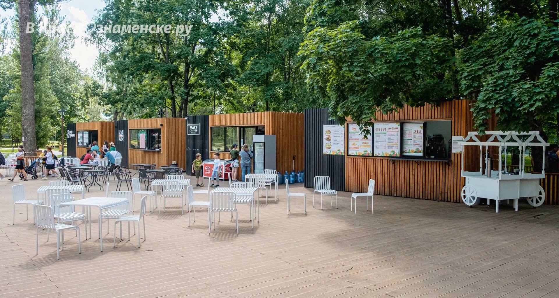 Фудкорты в Беличьем парке ежегодно закрываются на «зимовку»,