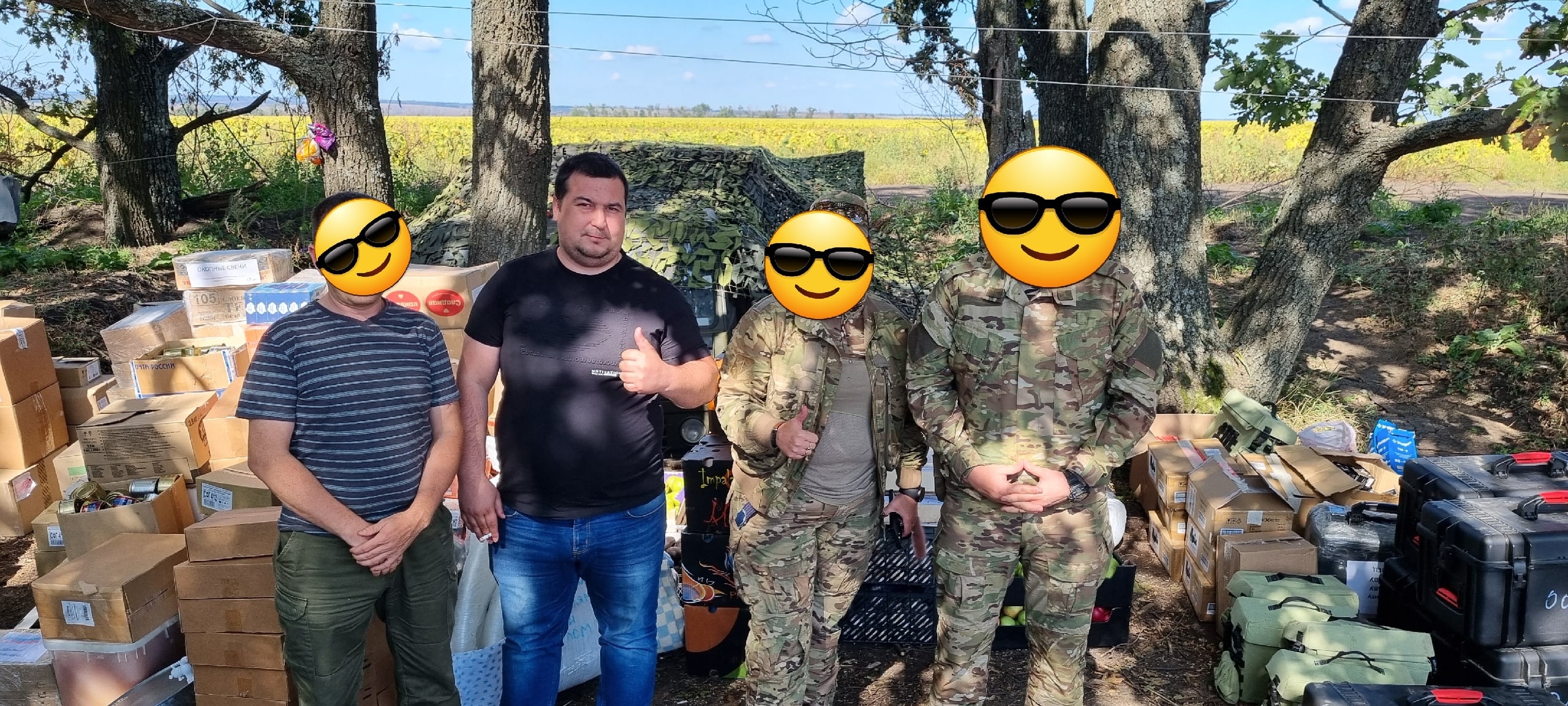 Завершилась очередная поездка с большой гуманитарной помощью