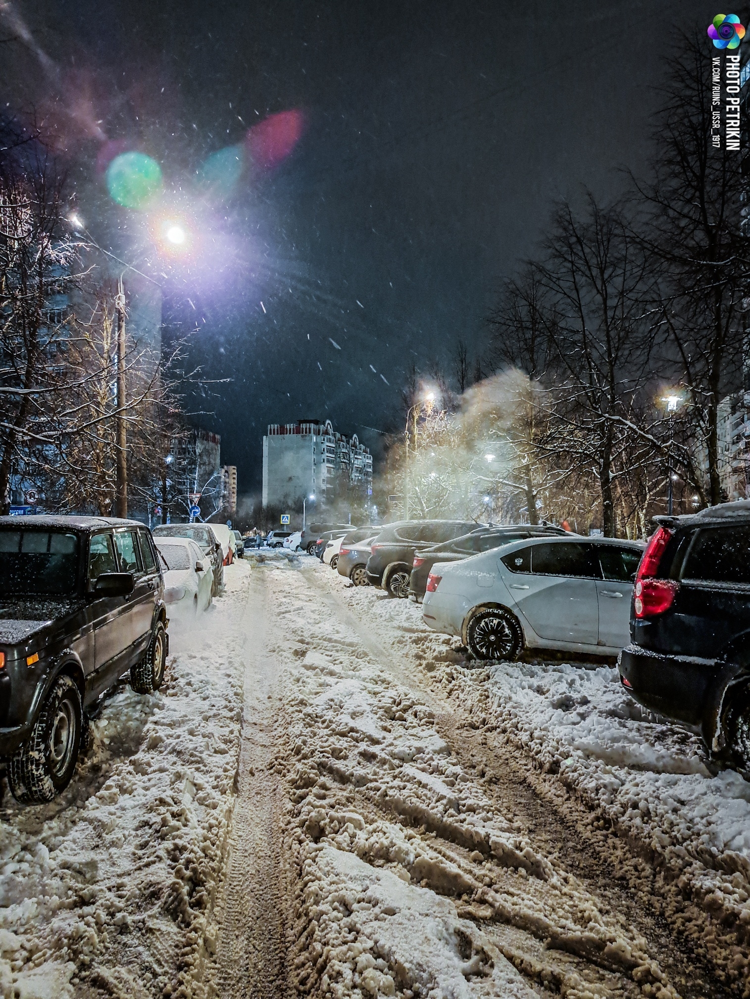 Снежные дворики и улицы — Краснознаменск