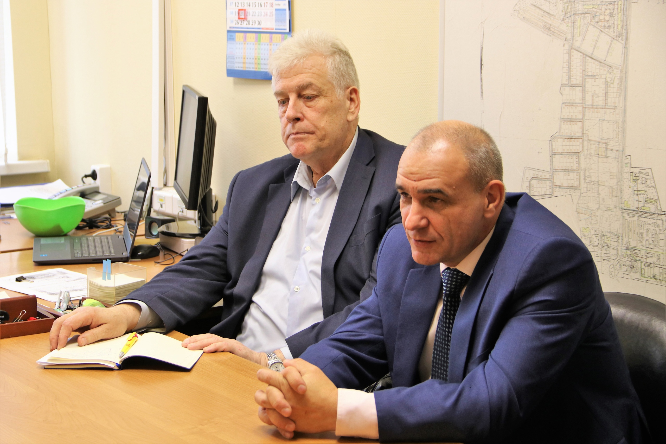 ВРИП главы города Владимир Пирогов, представил руководящему