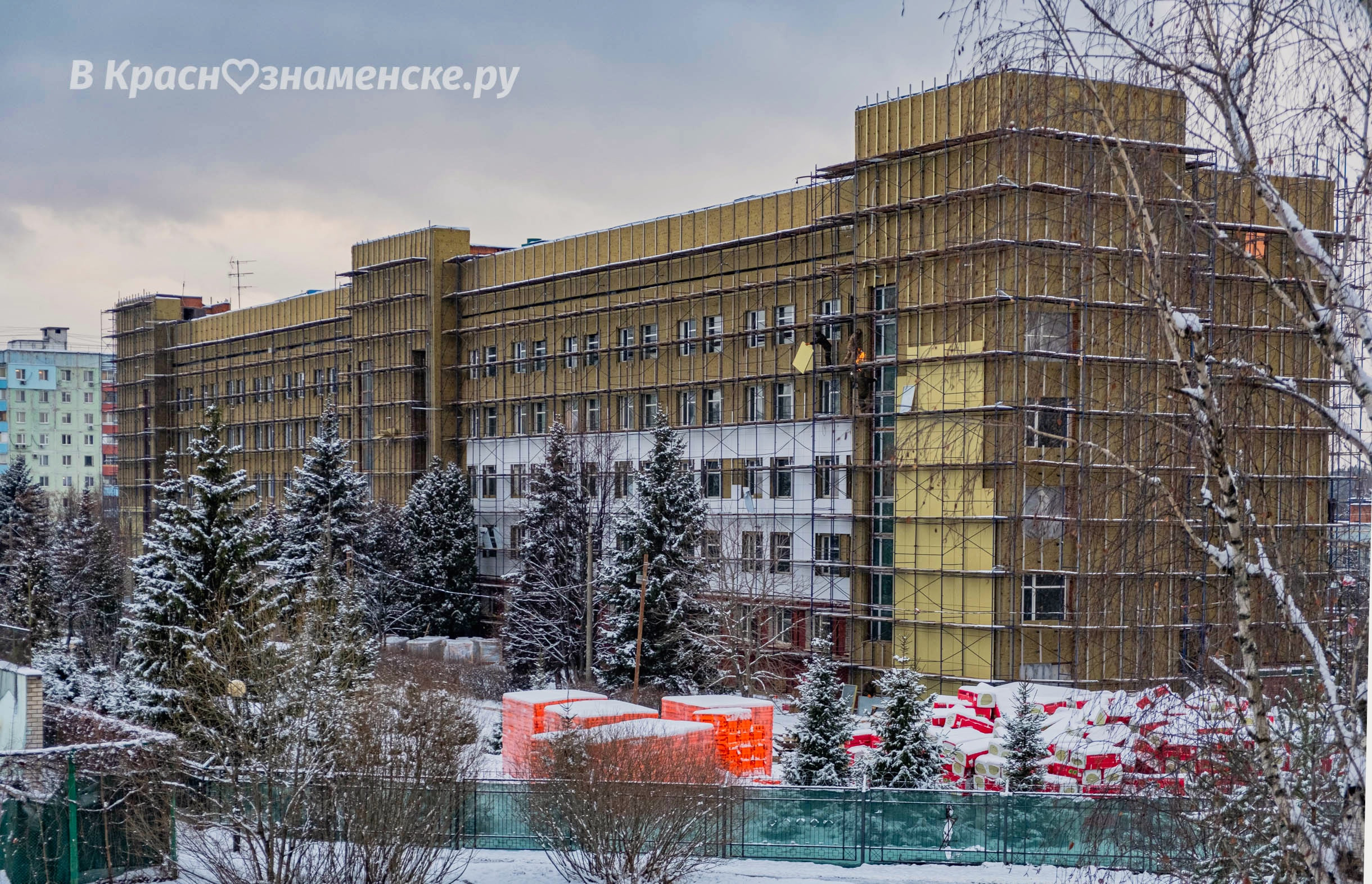 Реконструкция военного госпиталя  На сегодняшний день, начал