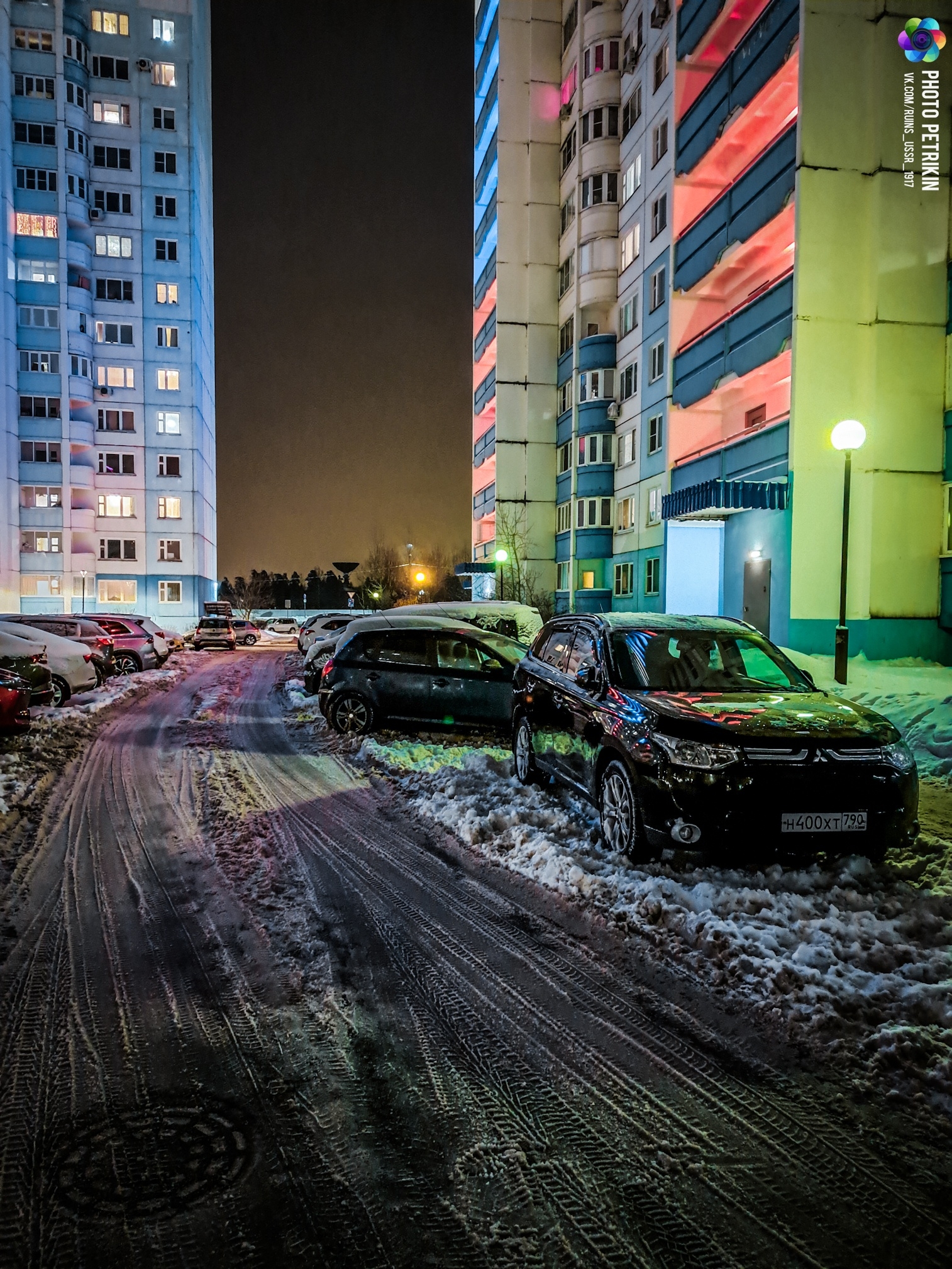 Снежные дворики и улицы — Краснознаменск