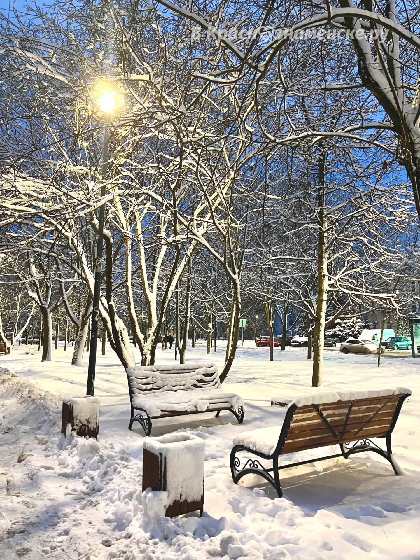 Вечерняя прогулка по городу ✨  © в Краснознаменске.ру Мы в t