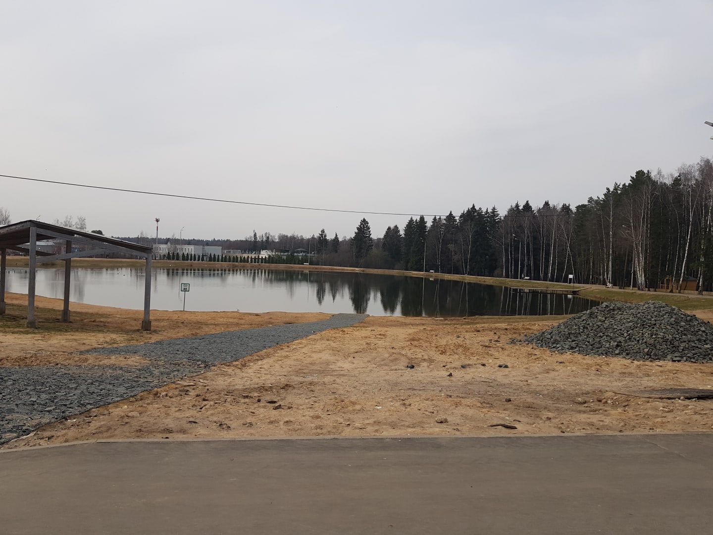Будет ли к лету восстановлен "парк" после реконструкции?