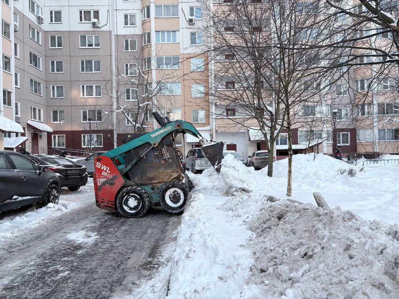 Вниманию жителей!  Представляем график работ по очистке и вы