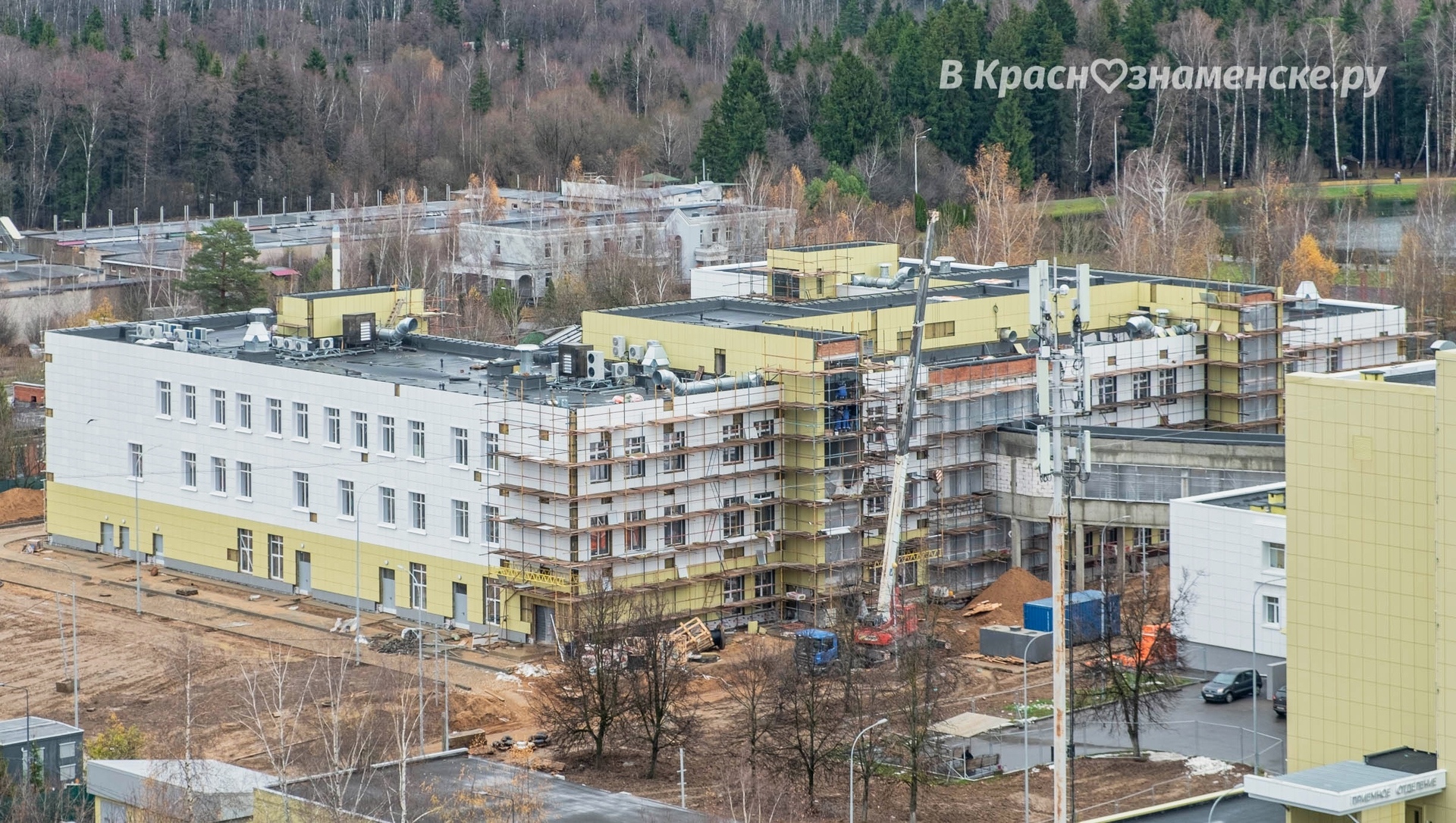 Коротко о том, как идёт строительство нового корпуса госпита