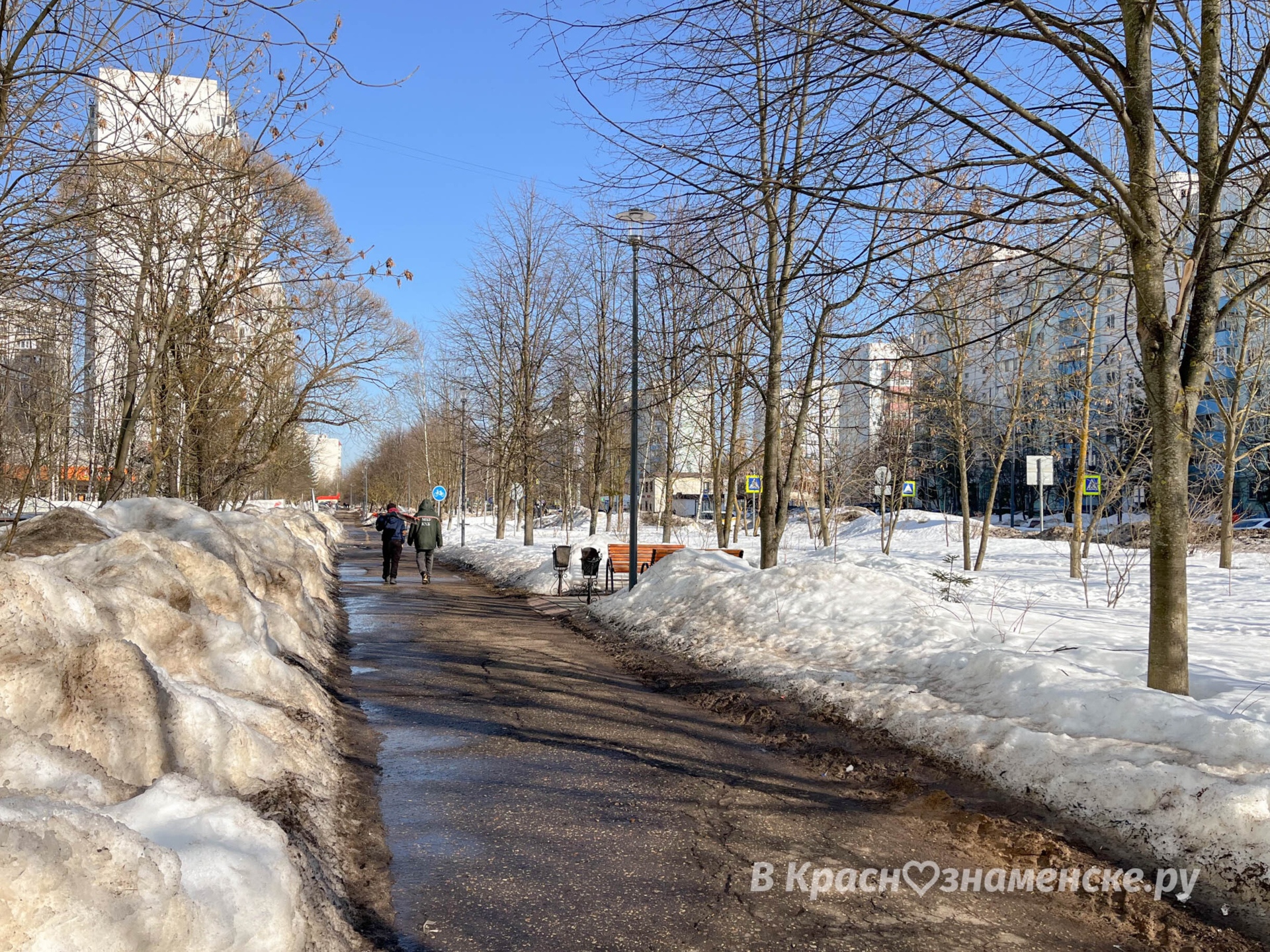 Весенняя прогулка по городу  *Краснознаменск в других соцсет