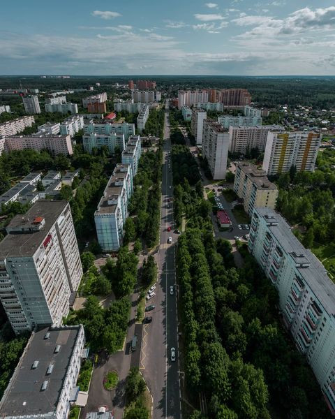 Краснознаменск с высоты ???? kpzmk