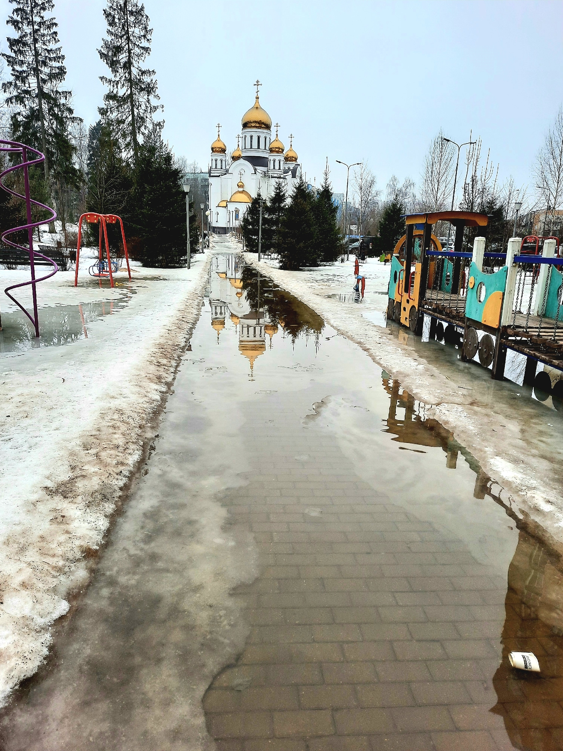 Весенние разливы...  ???? Катюша Мишкина