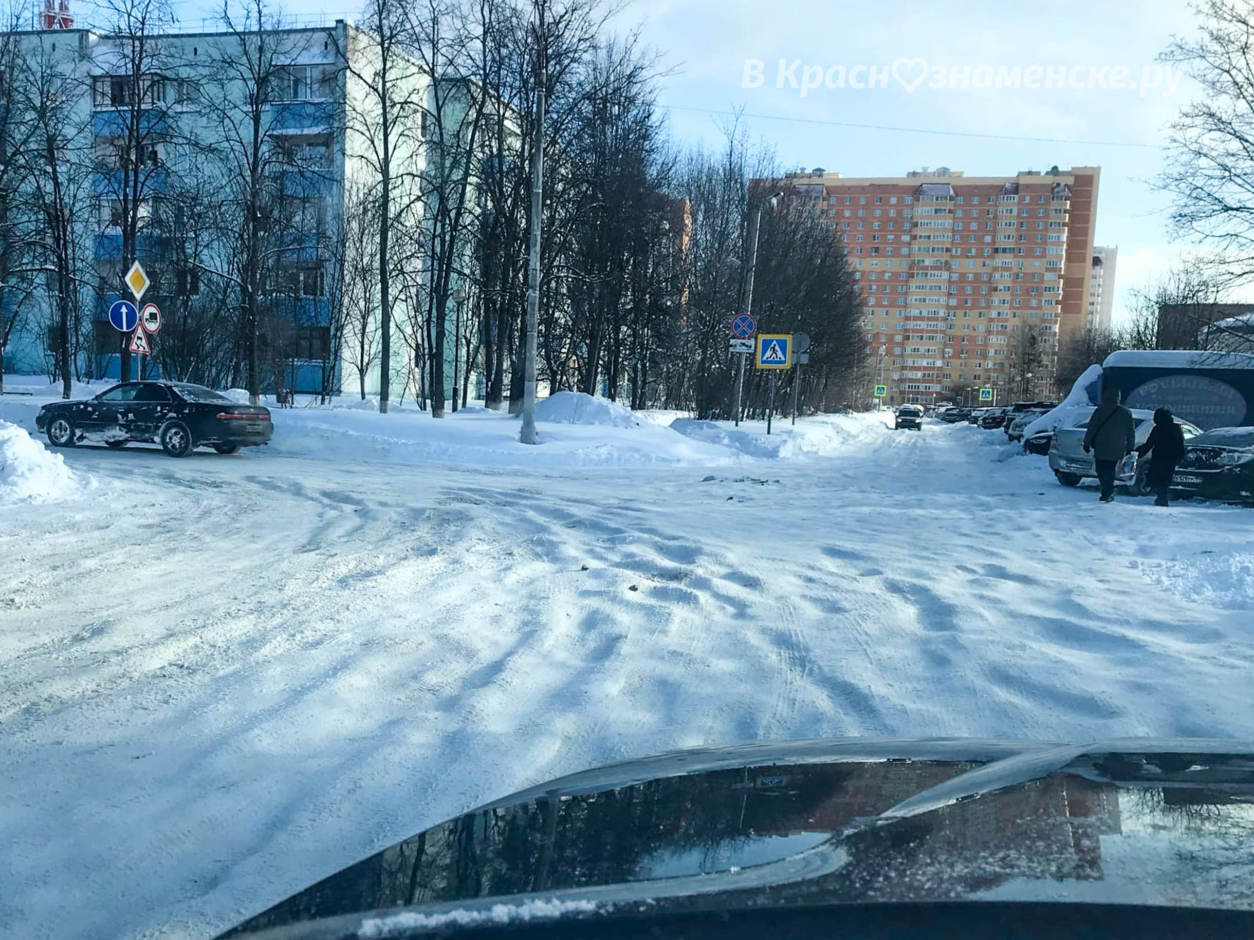 Центральные улицы Краснознаменска не дадут заснуть и проверя