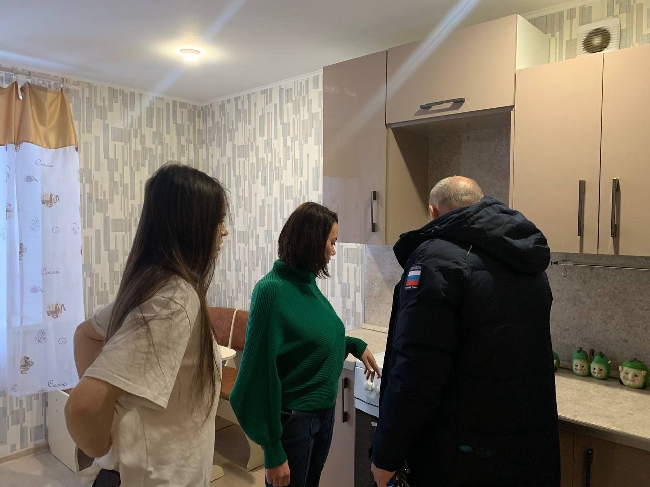 Жительнице Краснознаменска Алине Акмаевой Глава Краснознамен