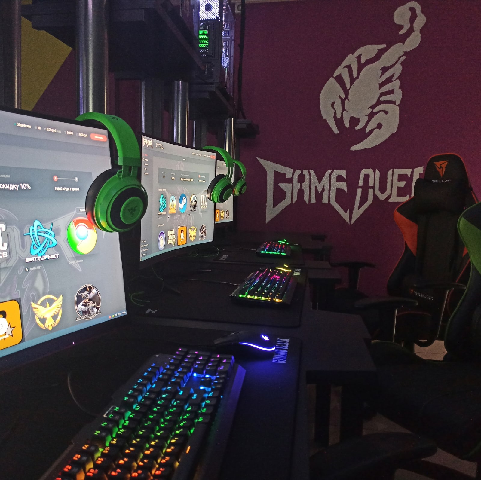 Сеть компьютерных клубов GAMEOVER с радостью спешит сообщить