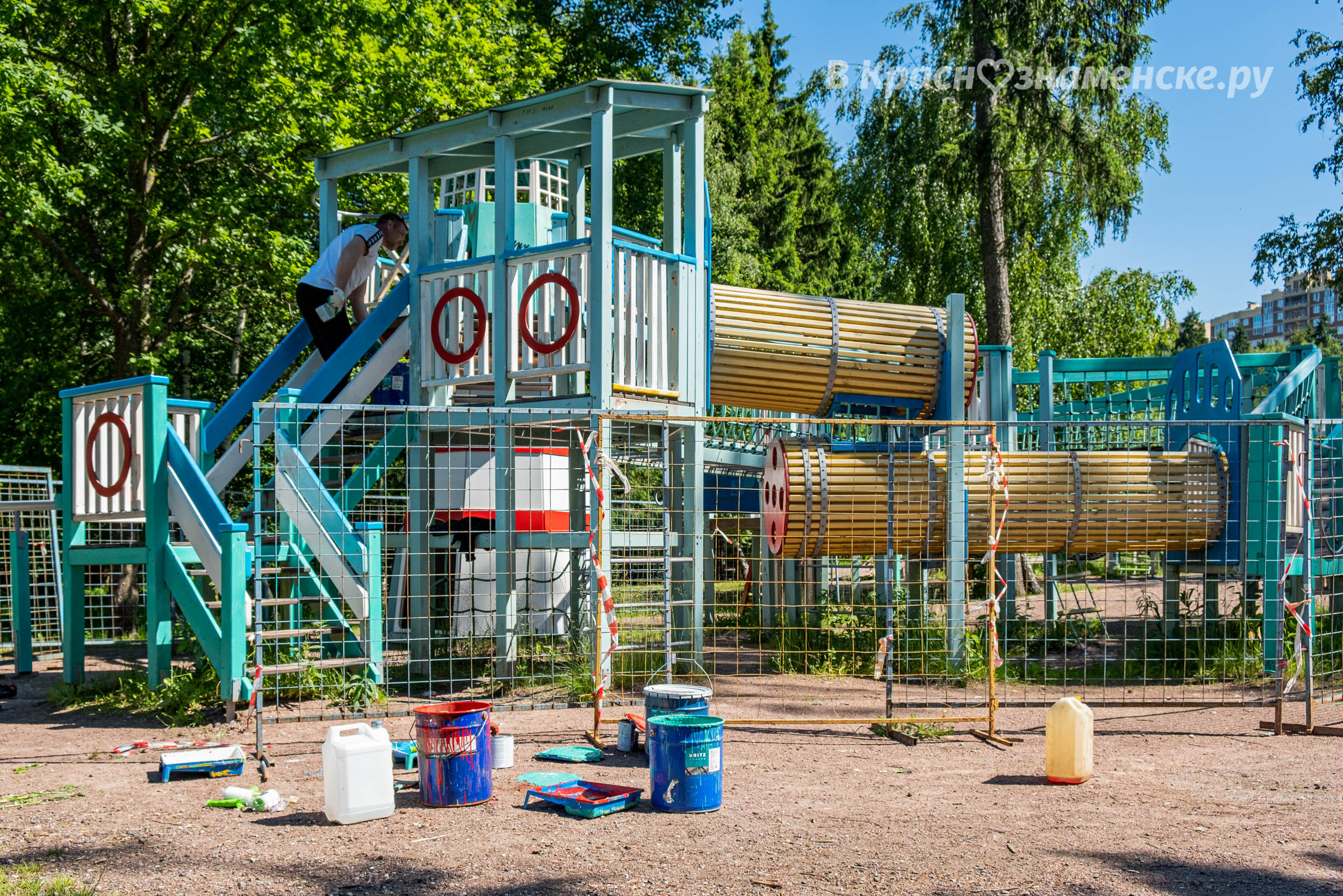 Добрый день! Гуляли вчера на детской канатной дороге и обрат