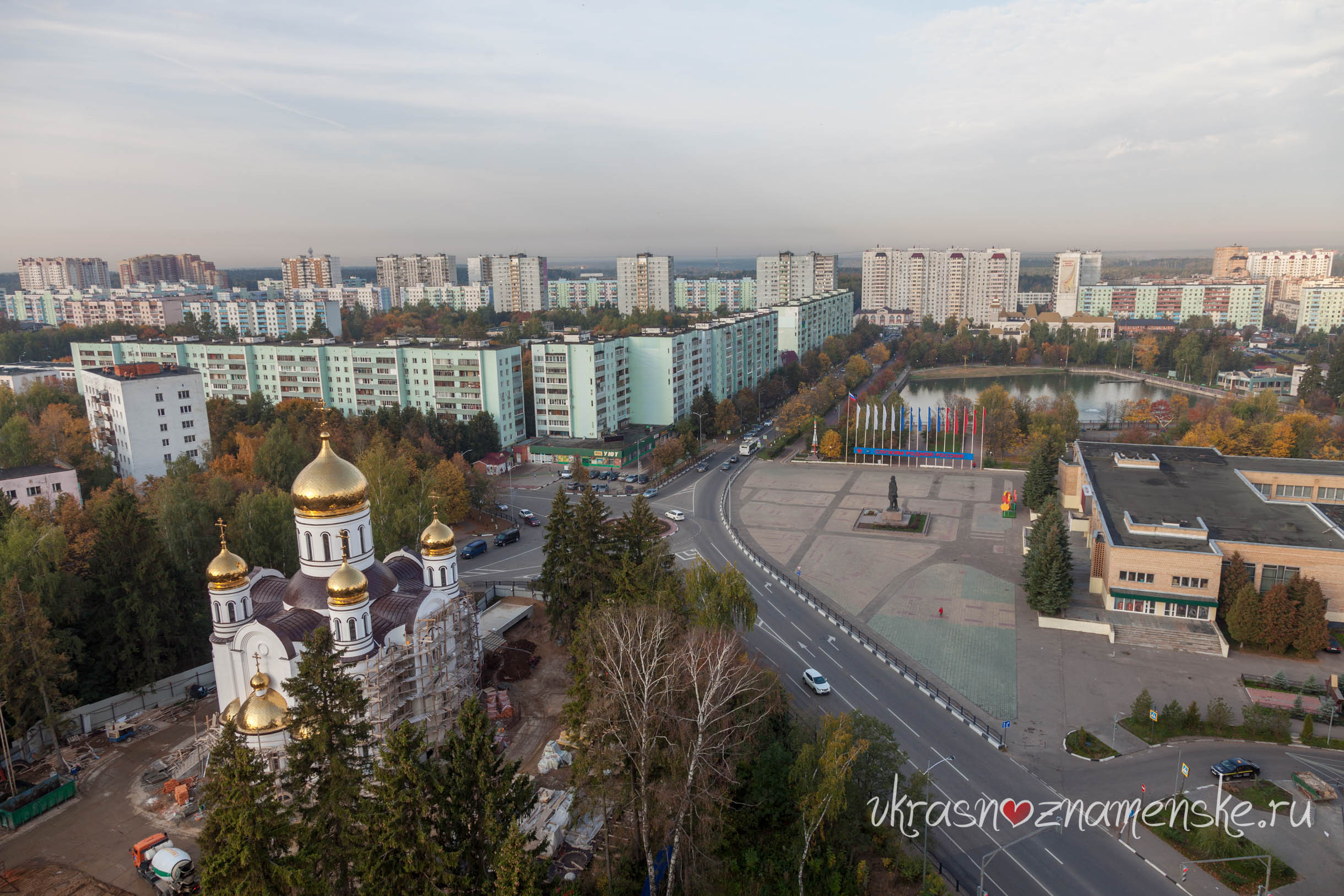 Жители Краснознаменска выбирают территорию для благоустройст