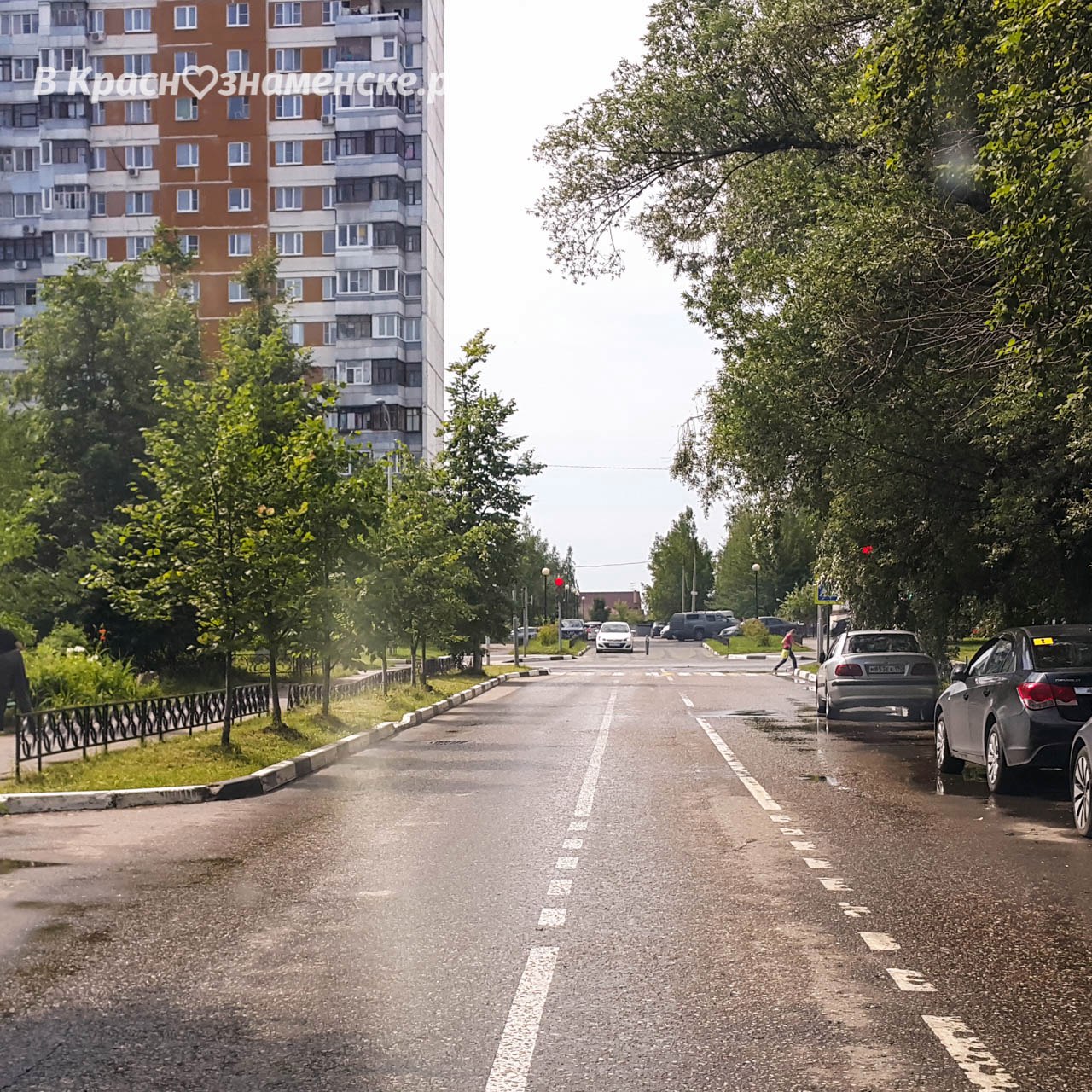 Наконец То, и в нашем городе появилась полоса для спецтрансп