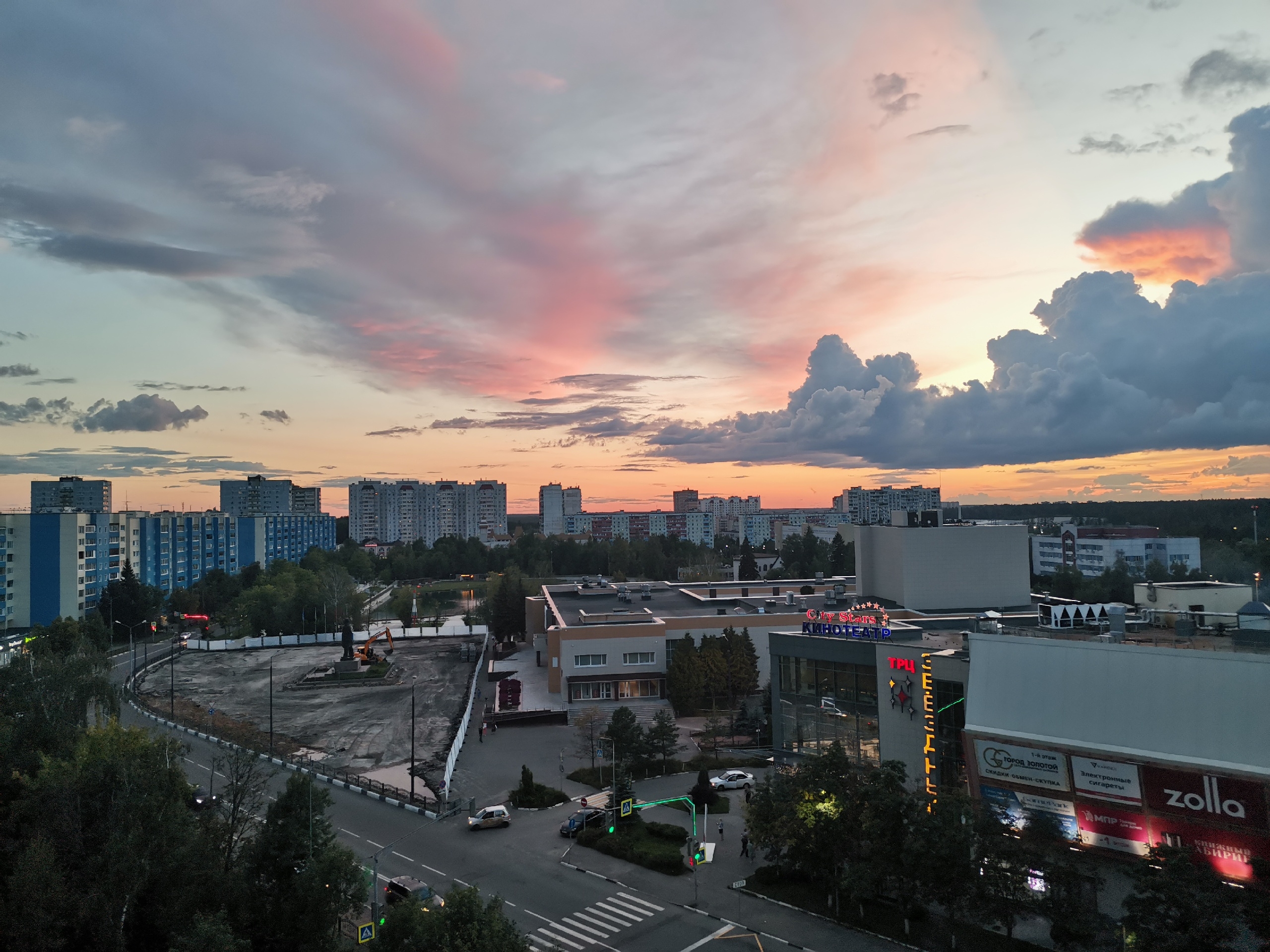 Вечереет