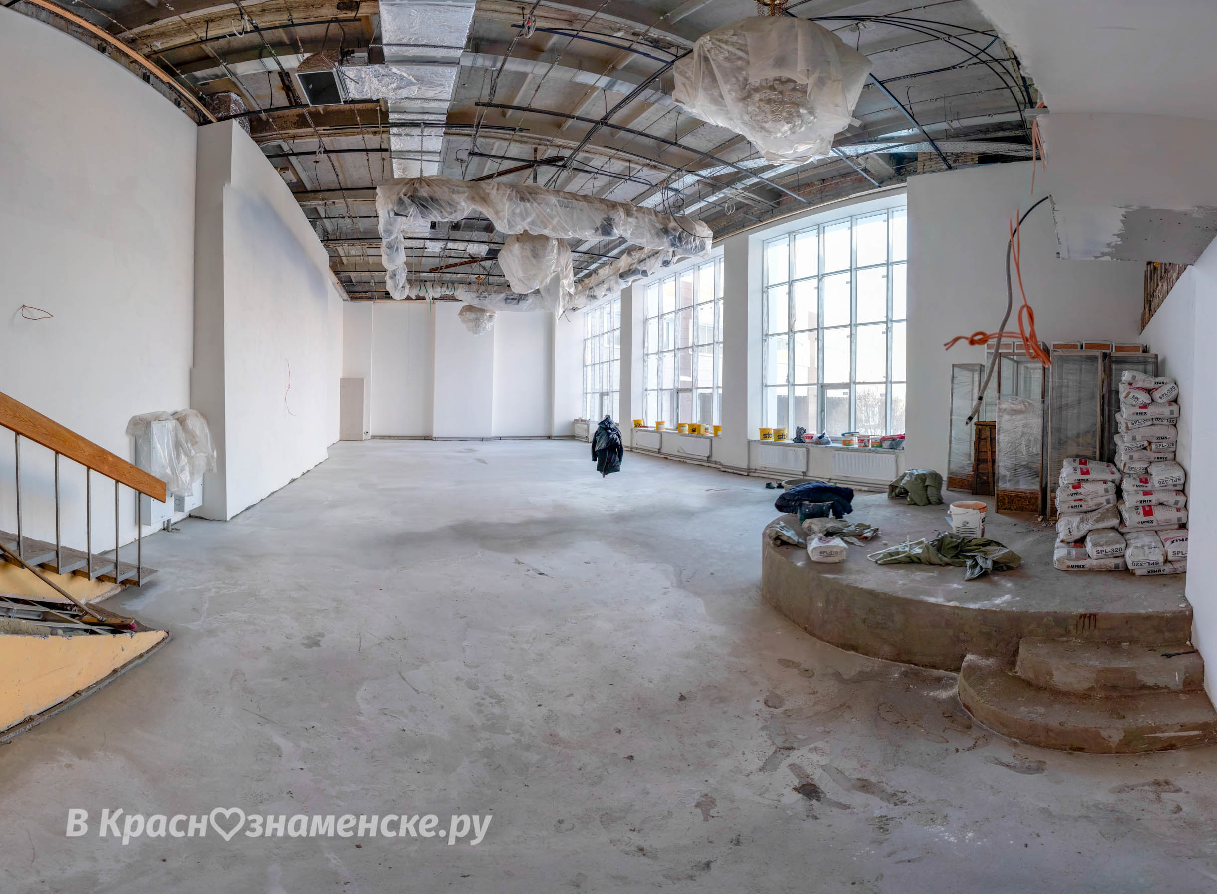 Реконструкция Дома офицеров — свежие фото Смотреть все фотог