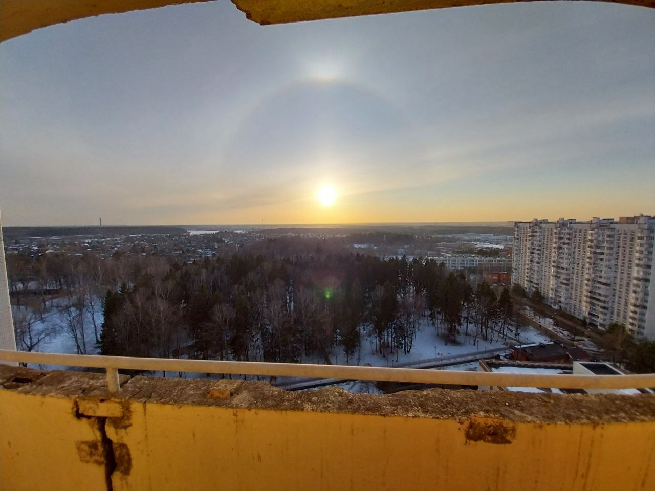 Гало в Краснознаменске