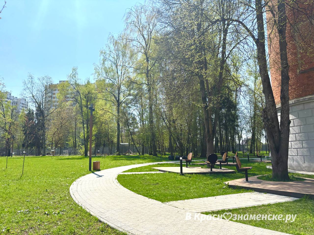 Небольшая прогулка по парку  *Краснознаменск в других соцсет