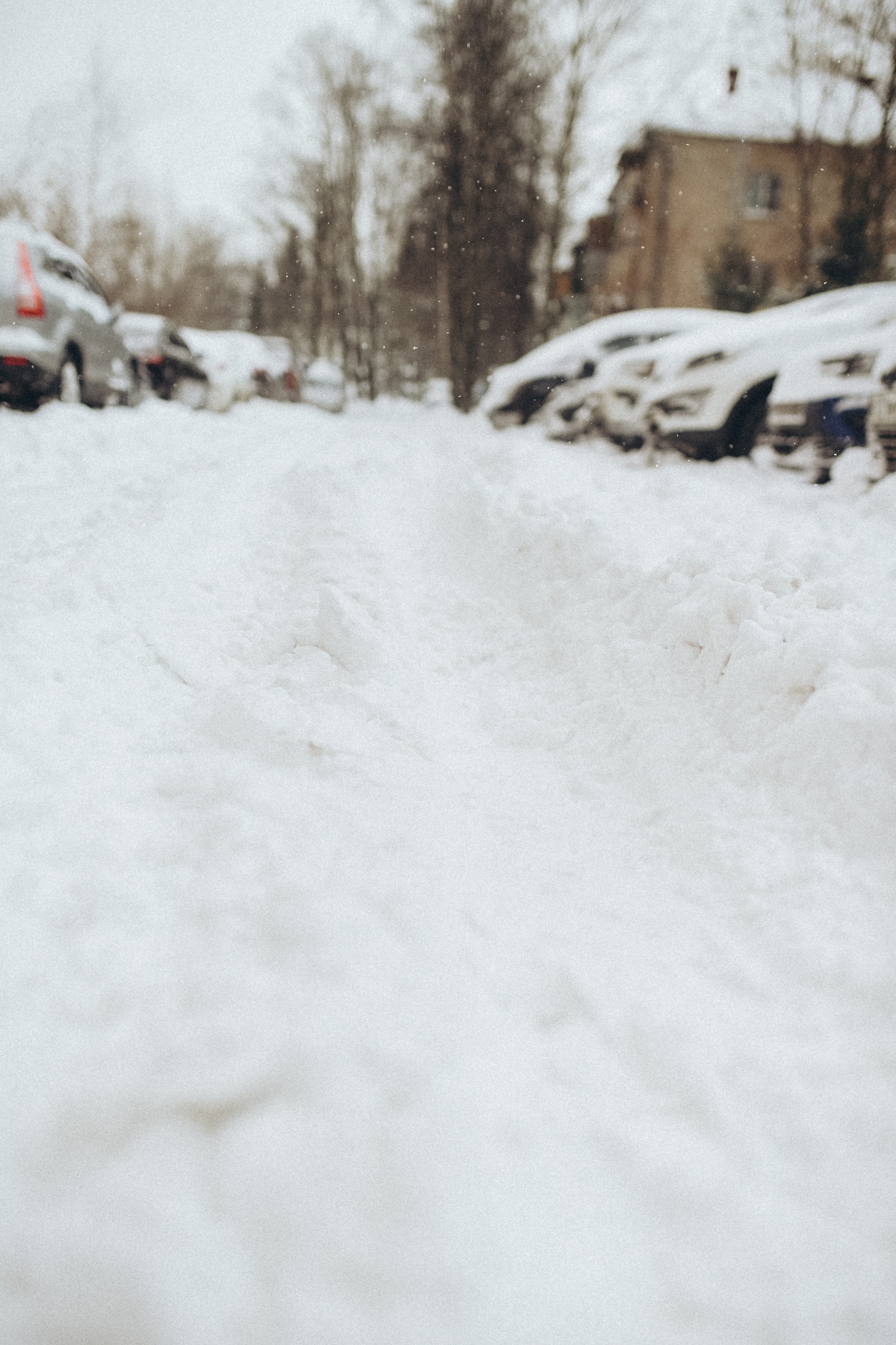 Доброе утро, заснеженный город! Утром -16°... -15°, Небольшо