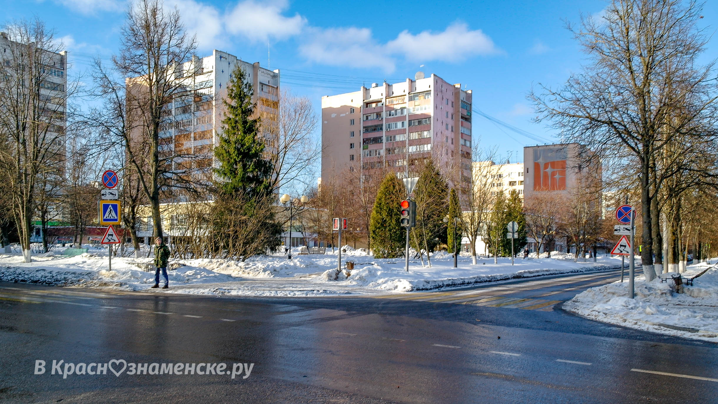 Доброе утро, Краснознаменск! Утром -10°... -5°, Малооблачно,