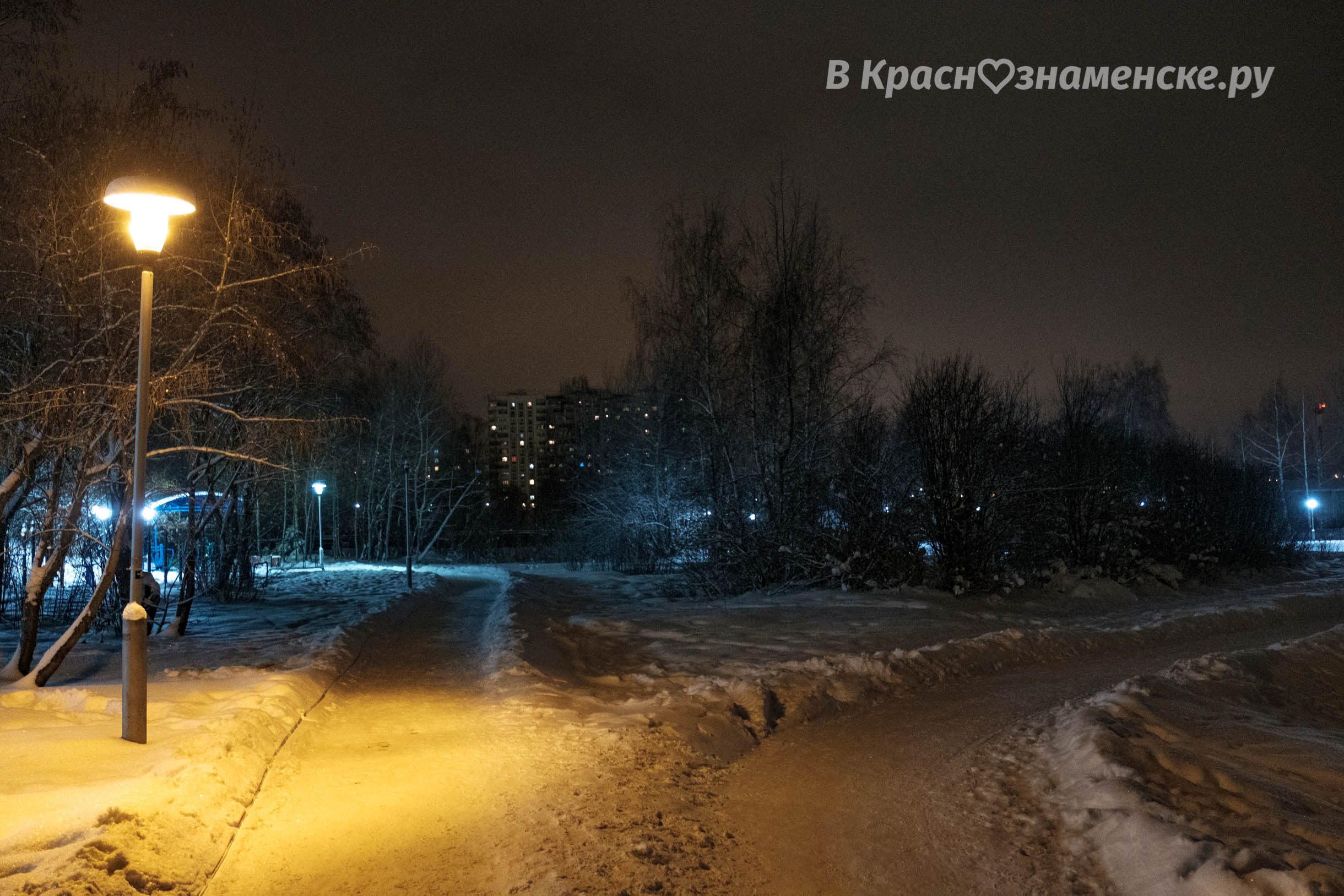 Центральные улицы и отдельное спасибо за парк - расчищены, н