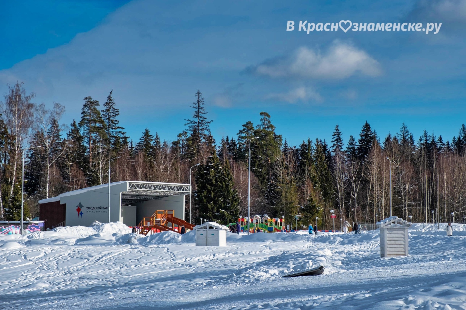 Коротко о том, какими раньше были январские прогулки в город