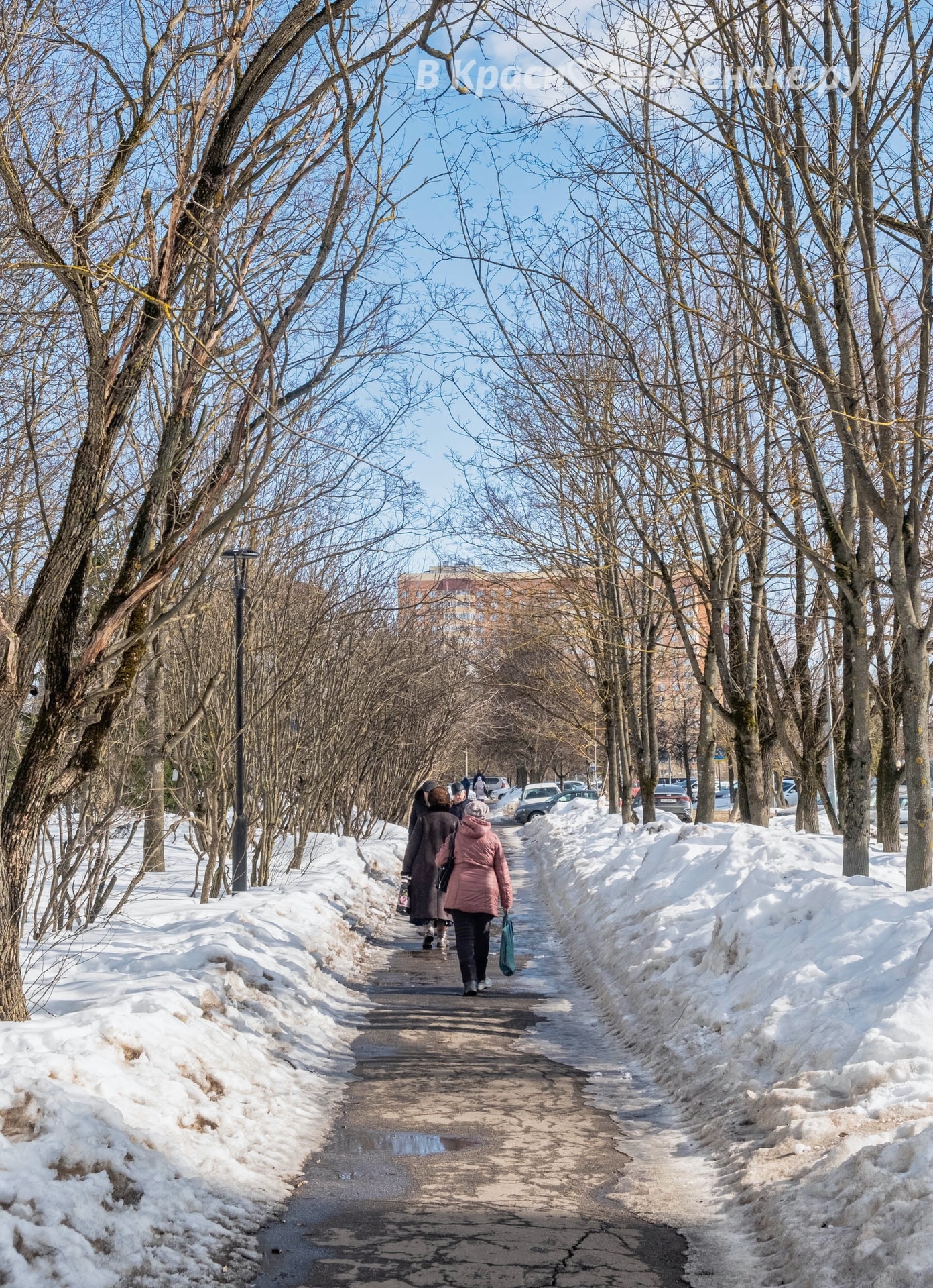 Прогулка по весеннему городу